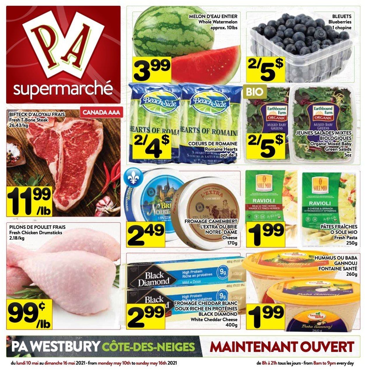 PA Supermarché Flyer from 05/10/2021