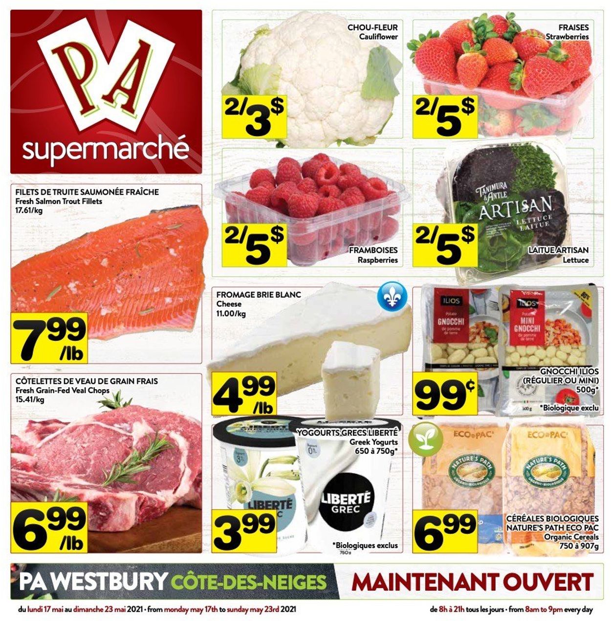 PA Supermarché Flyer from 05/17/2021