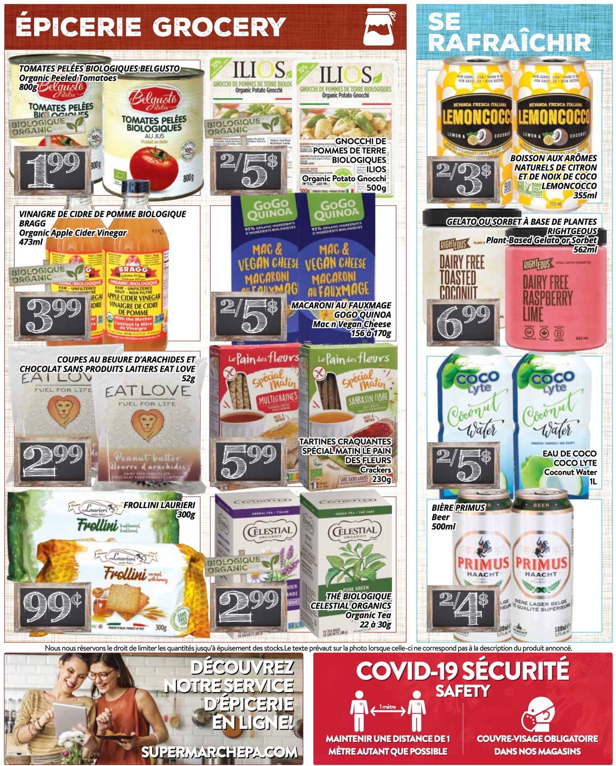 PA Supermarché Flyer from 08/02/2021
