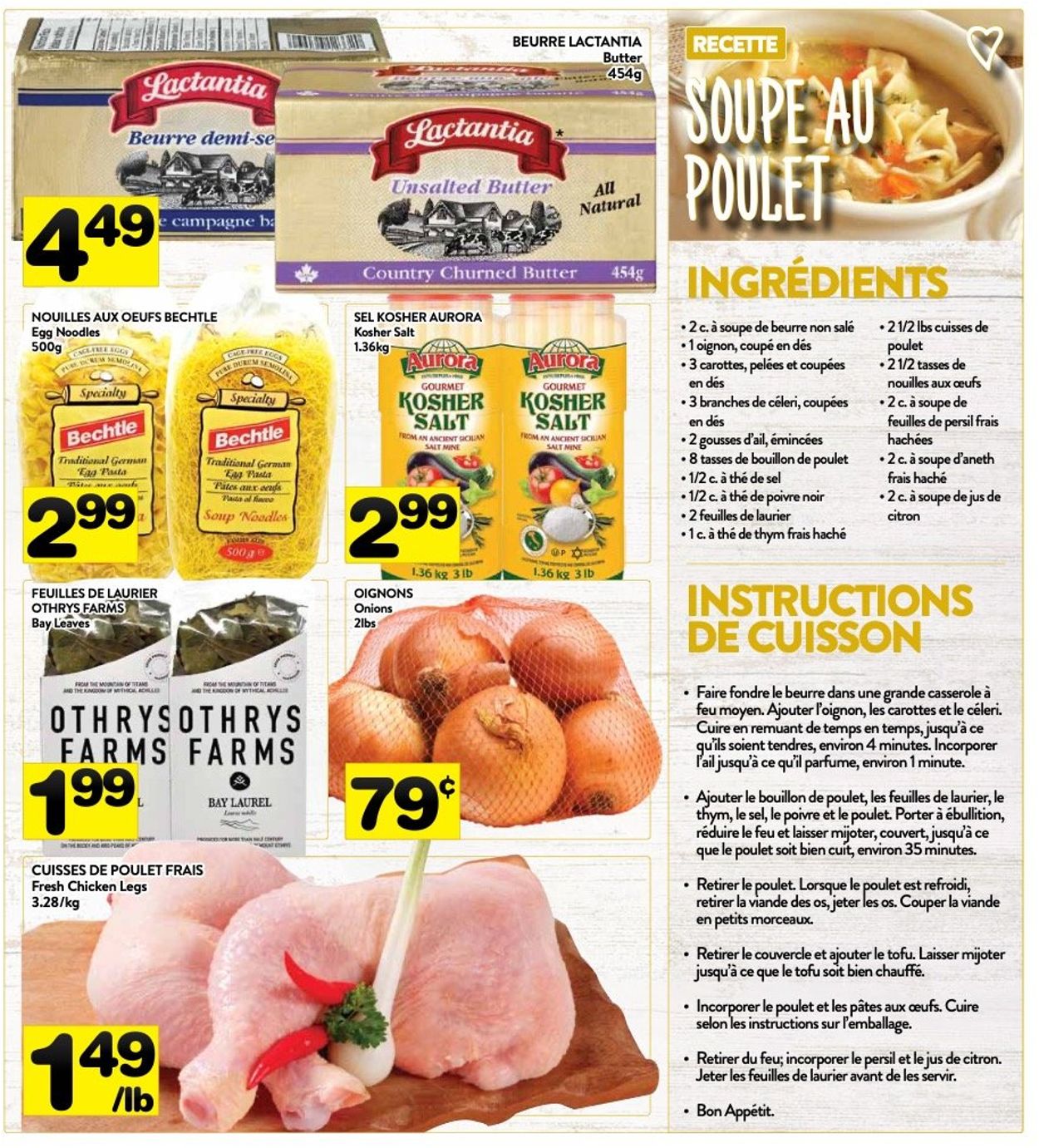 PA Supermarché Flyer from 10/25/2021