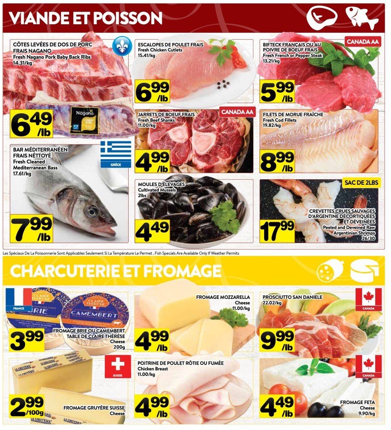 PA Supermarché Flyer from 11/22/2021