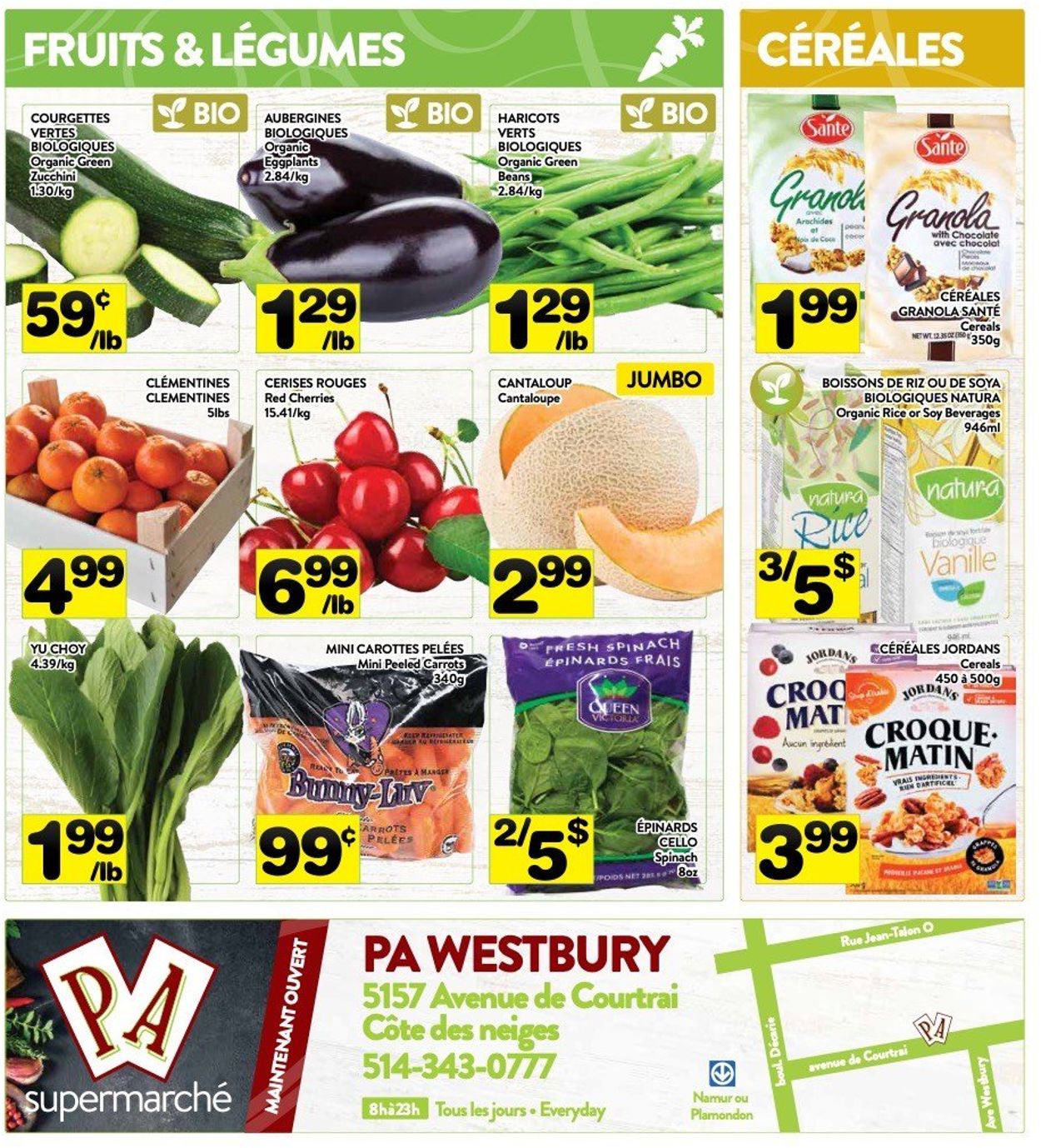 PA Supermarché Flyer from 12/06/2021