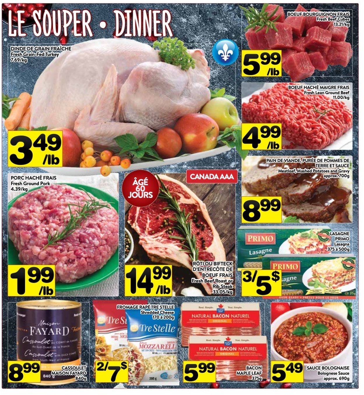 PA Supermarché Flyer from 12/13/2021