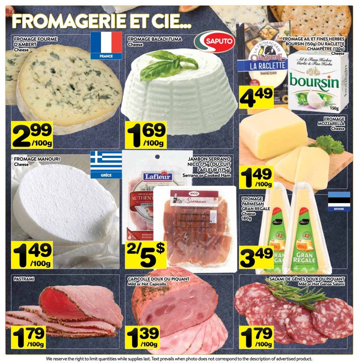 PA Supermarché Flyer from 04/11/2022