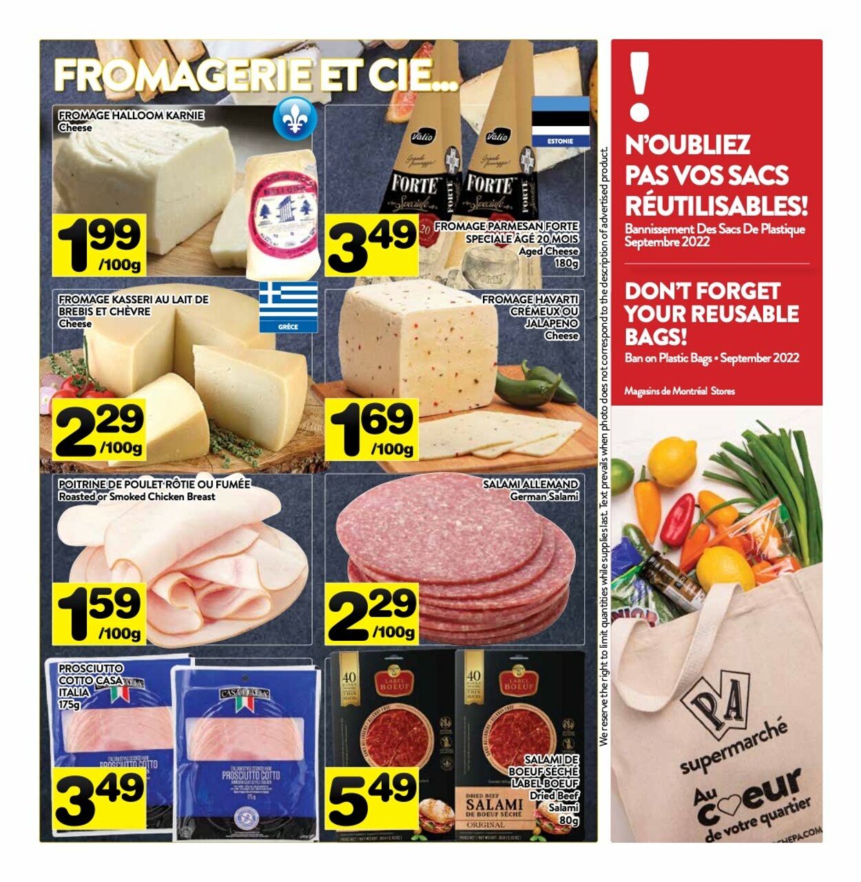 PA Supermarché Flyer from 10/03/2022