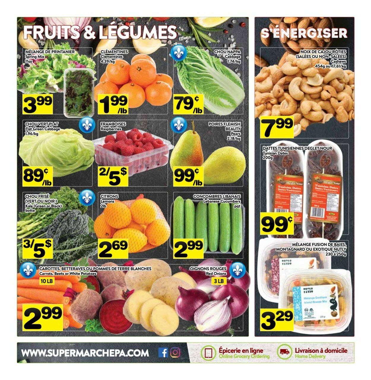 PA Supermarché Flyer from 10/10/2022