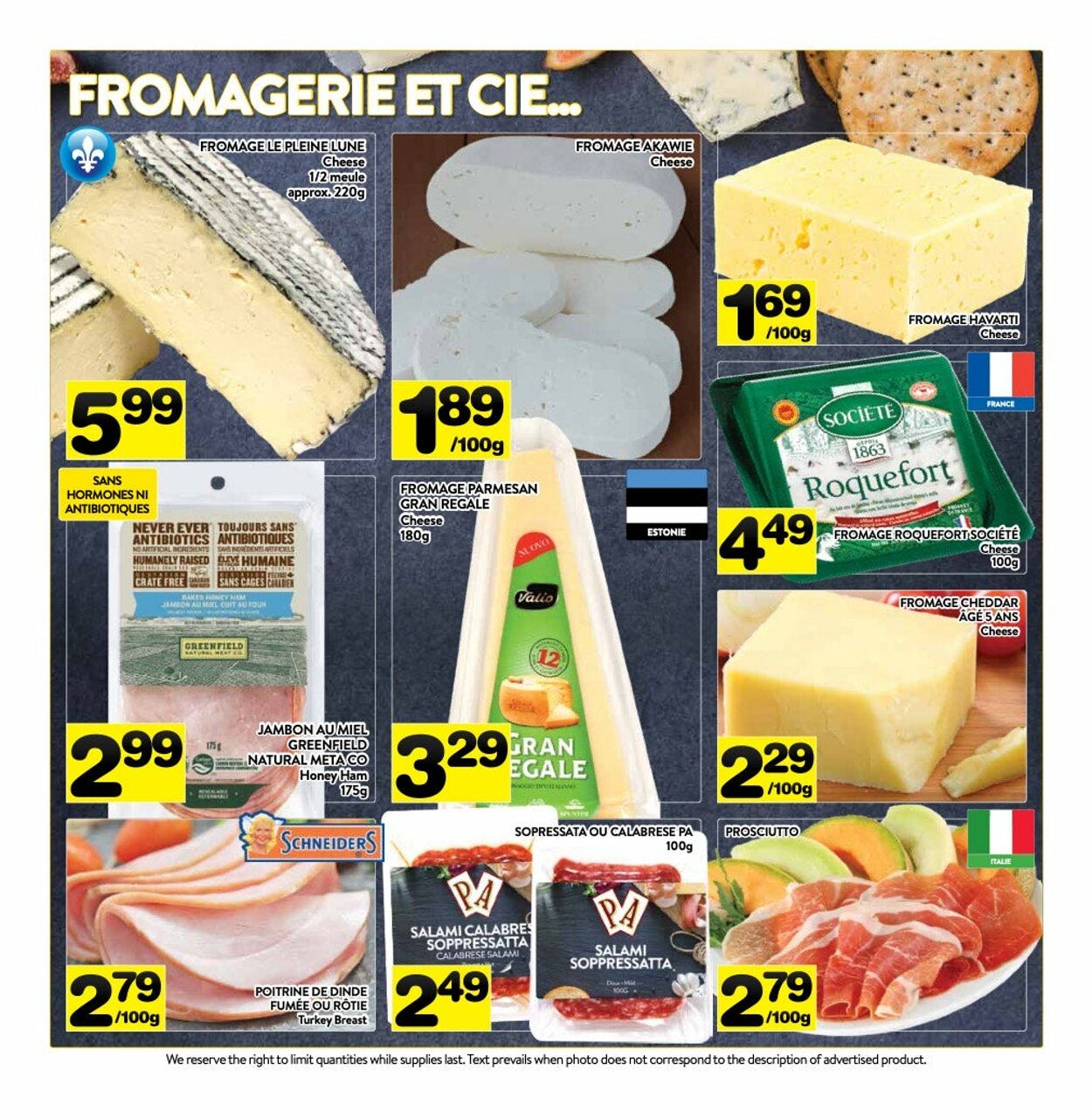 PA Supermarché Flyer from 11/07/2022