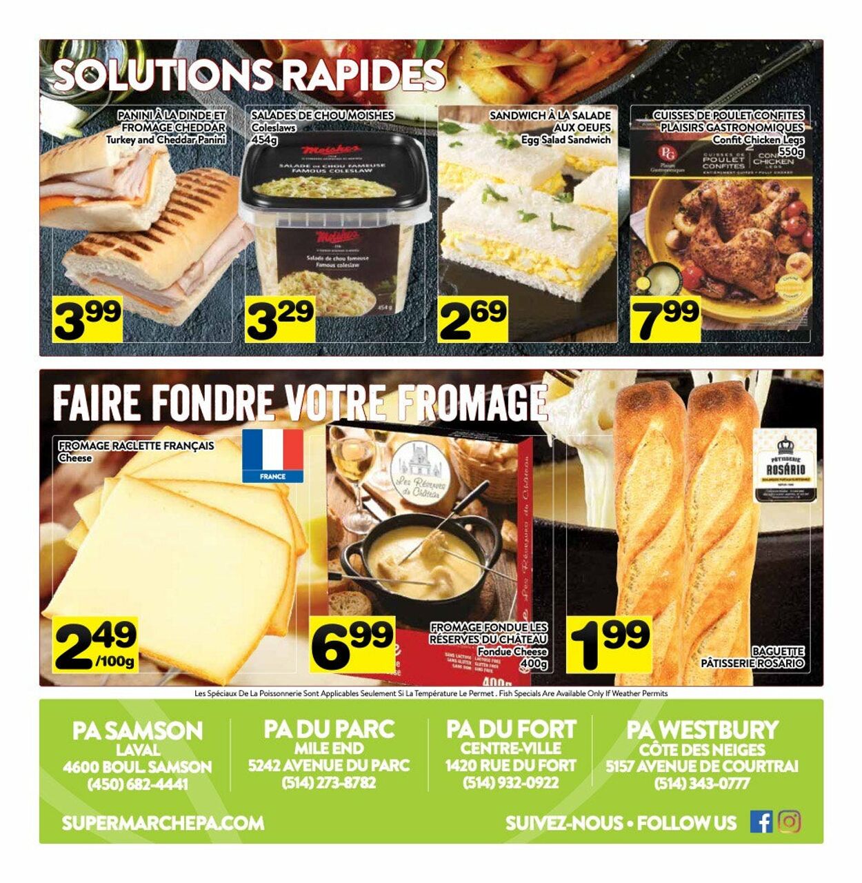 PA Supermarché Flyer from 02/13/2023