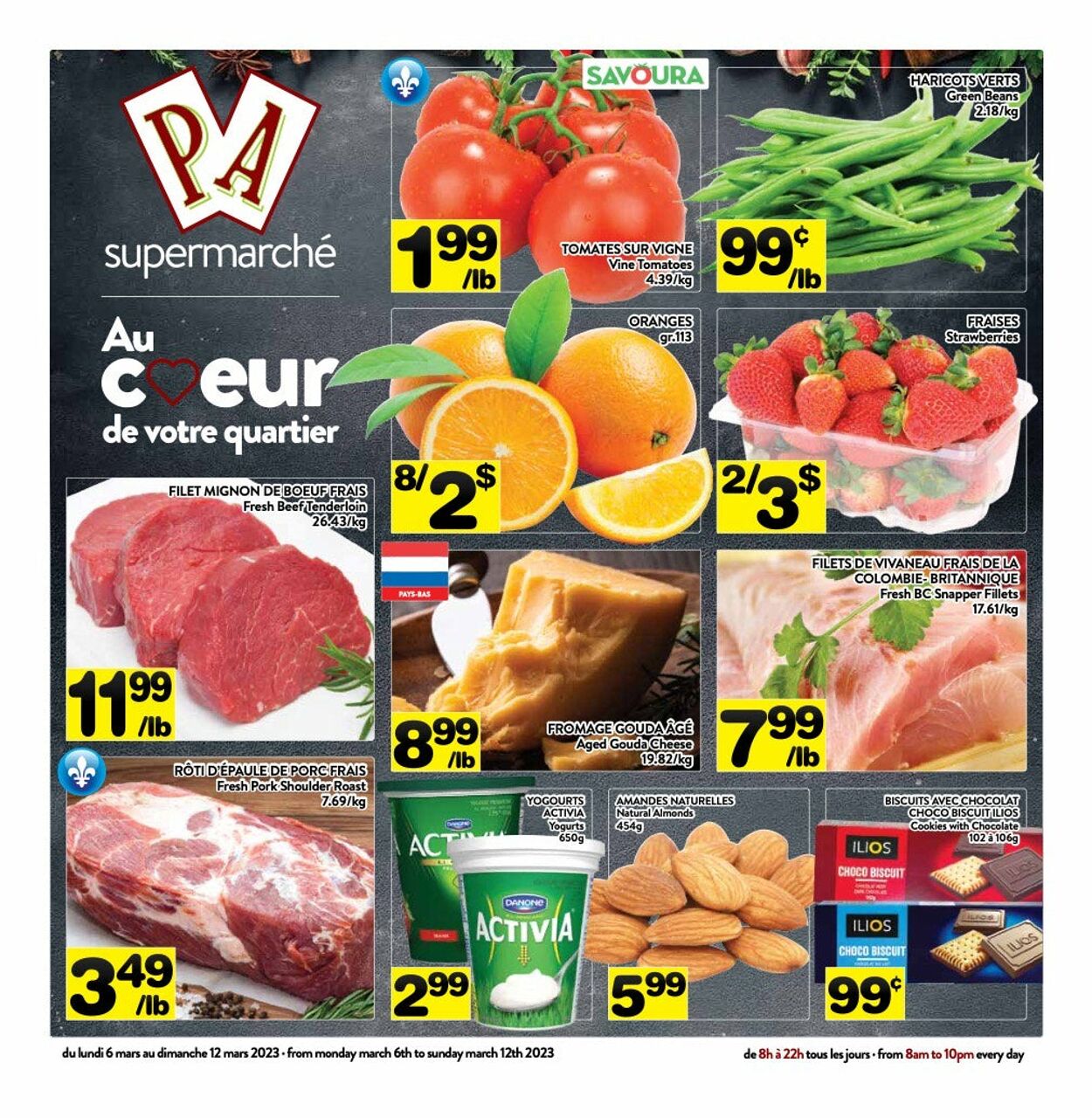 PA Supermarché Flyer from 03/06/2023
