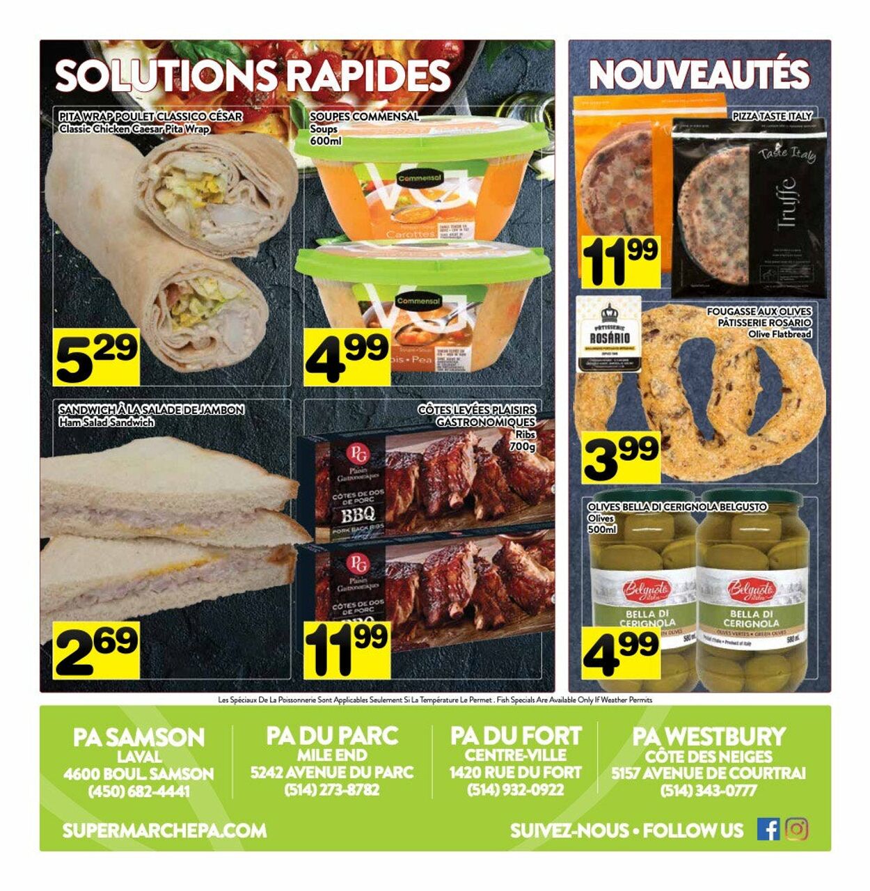 PA Supermarché Flyer from 05/01/2023