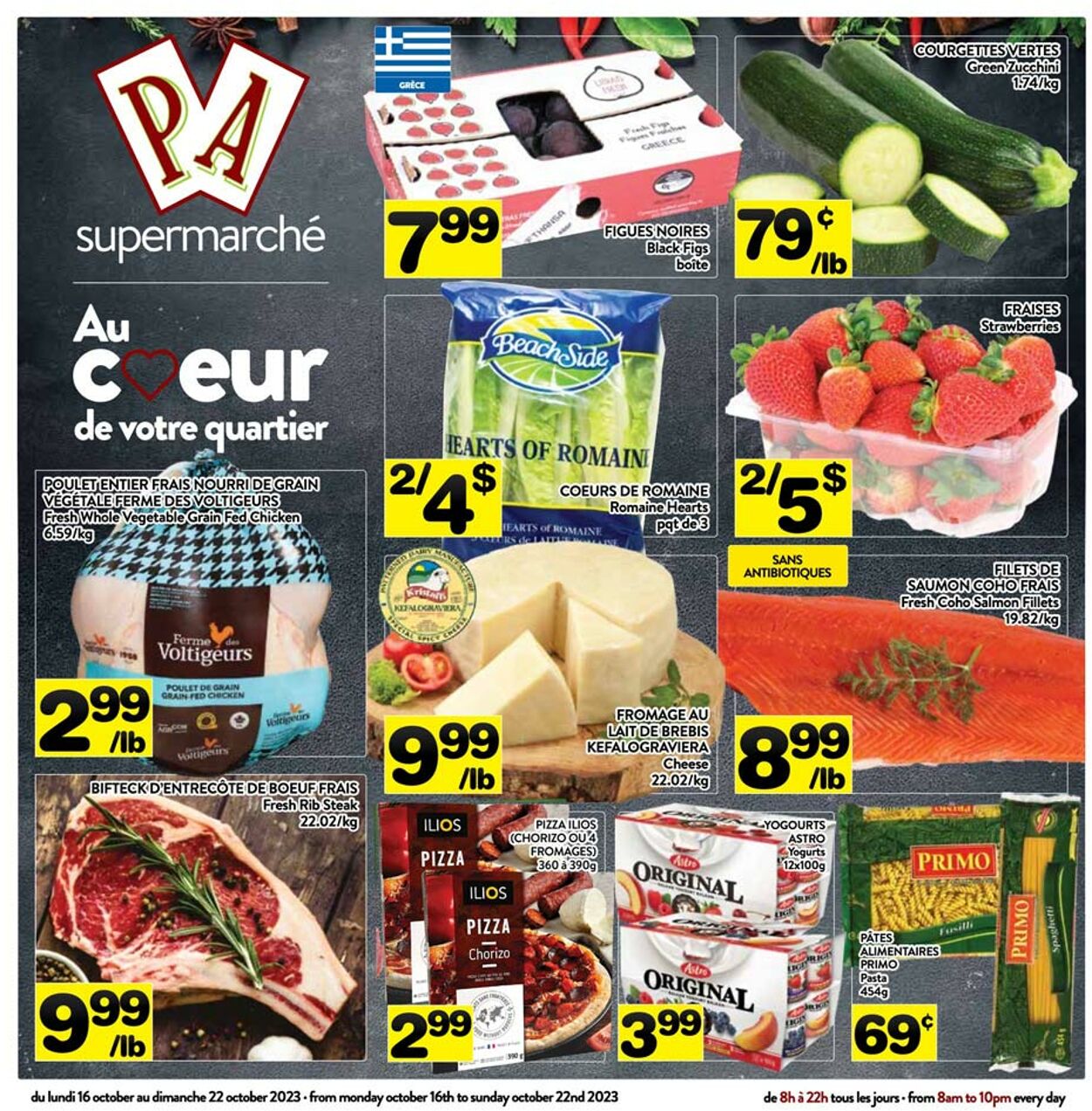 PA Supermarché Flyer from 10/23/2023