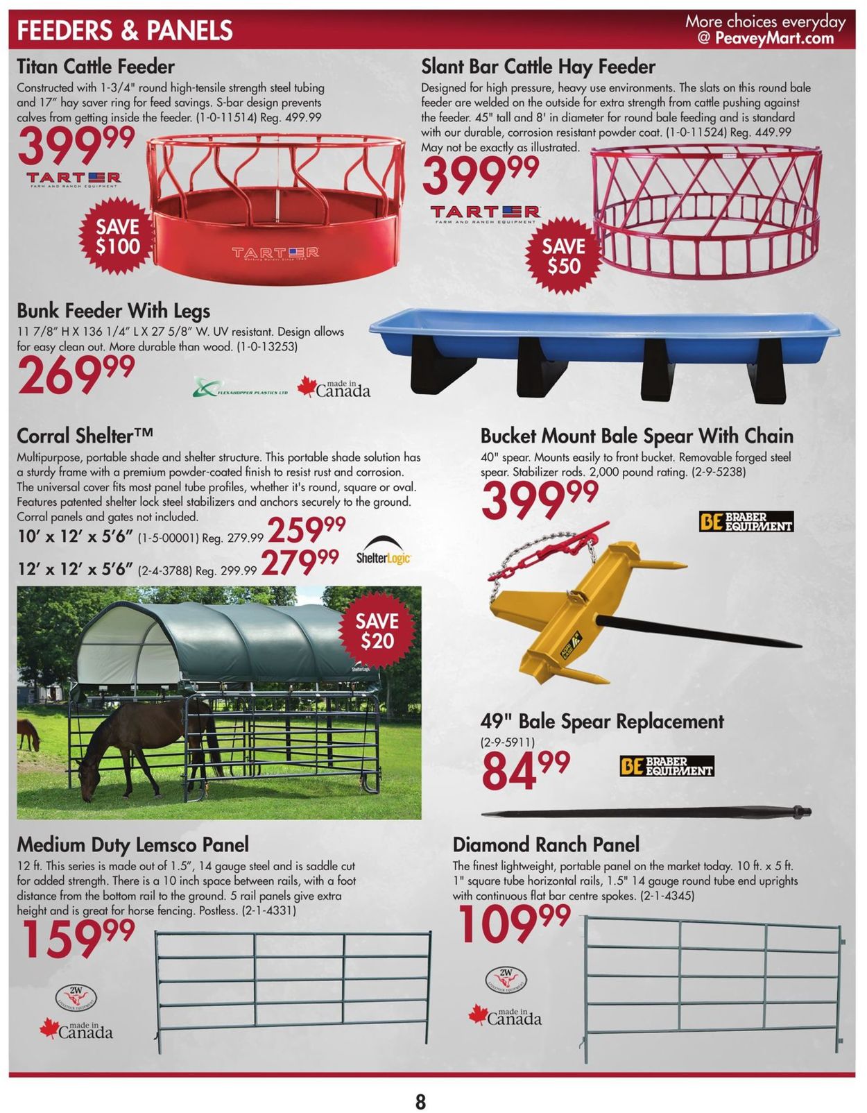 Peavey Mart Flyer from 08/23/2019