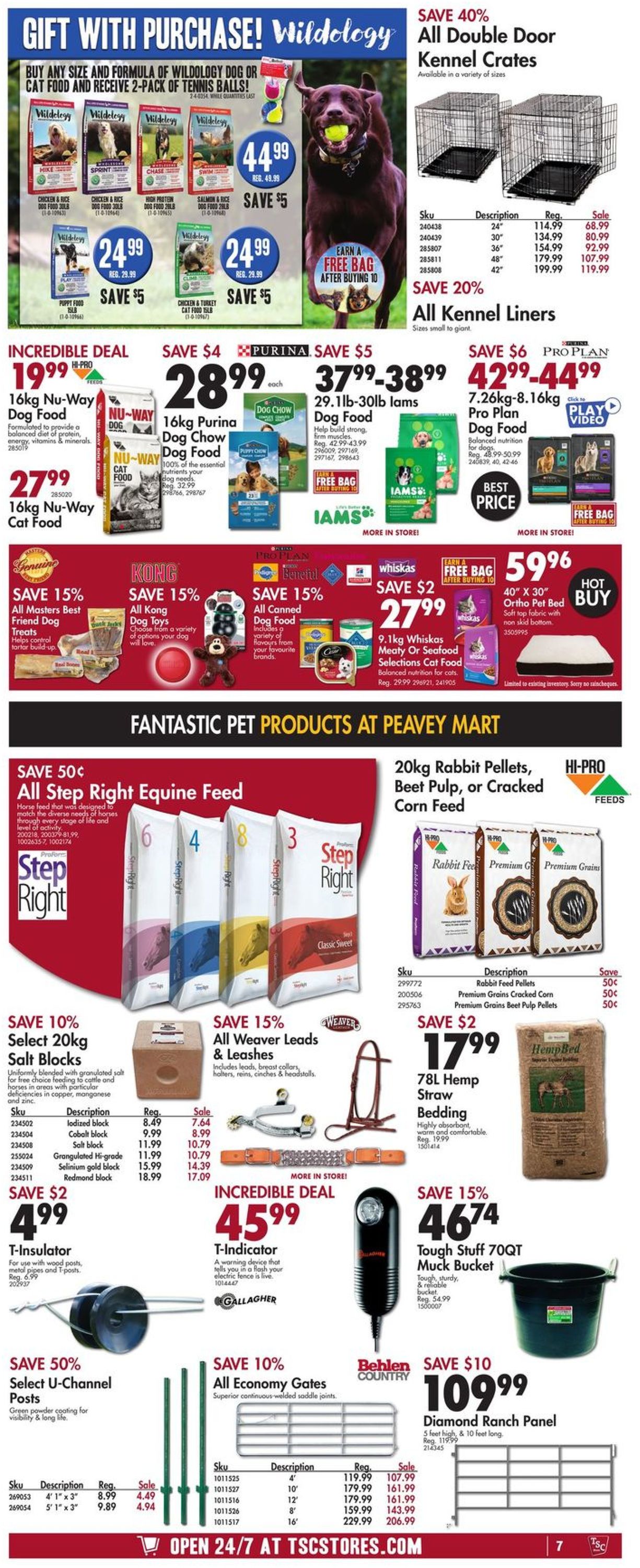 Peavey Mart Flyer from 09/18/2020