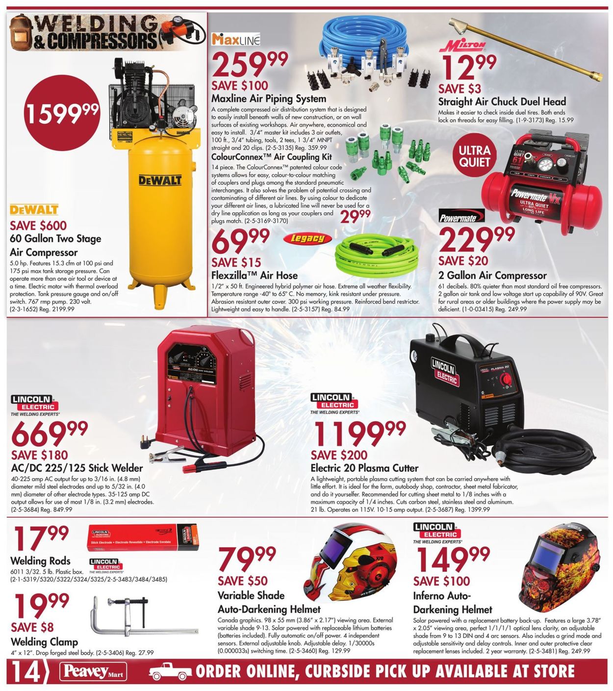 Peavey Mart Flyer from 09/24/2020