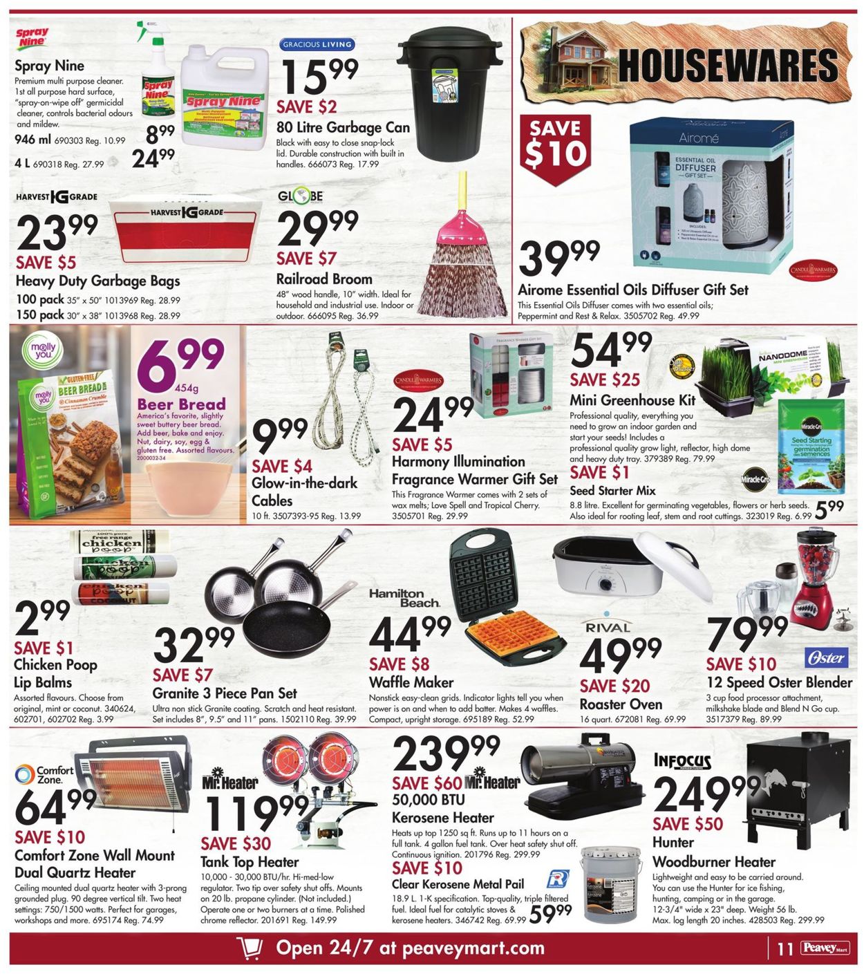 Peavey Mart Flyer from 12/03/2020