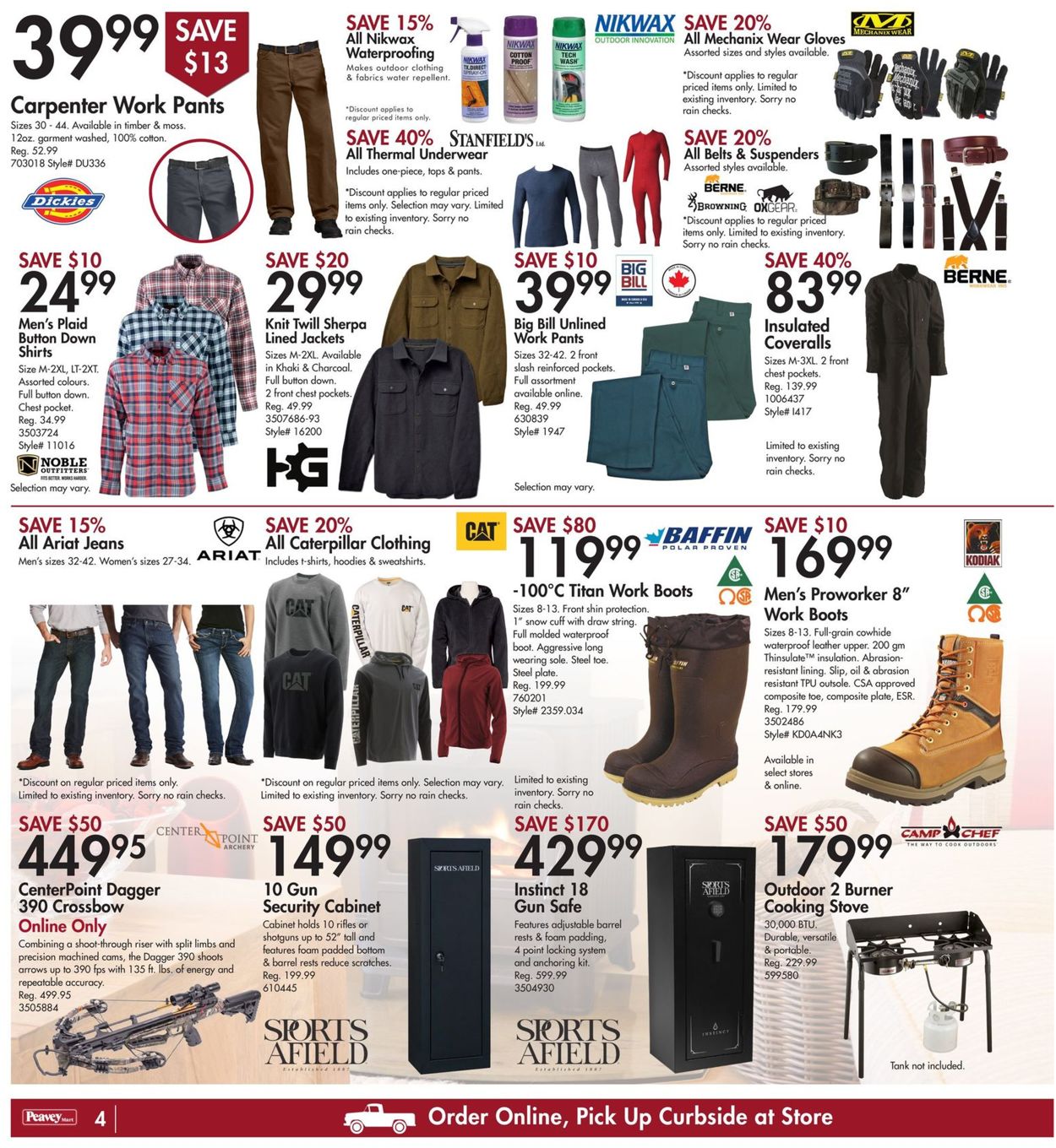 Peavey Mart Flyer from 01/15/2021