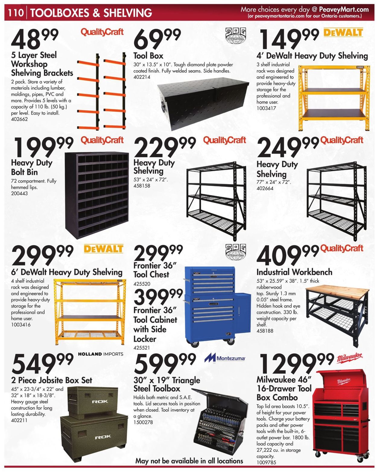 Peavey Mart Flyer from 03/15/2021