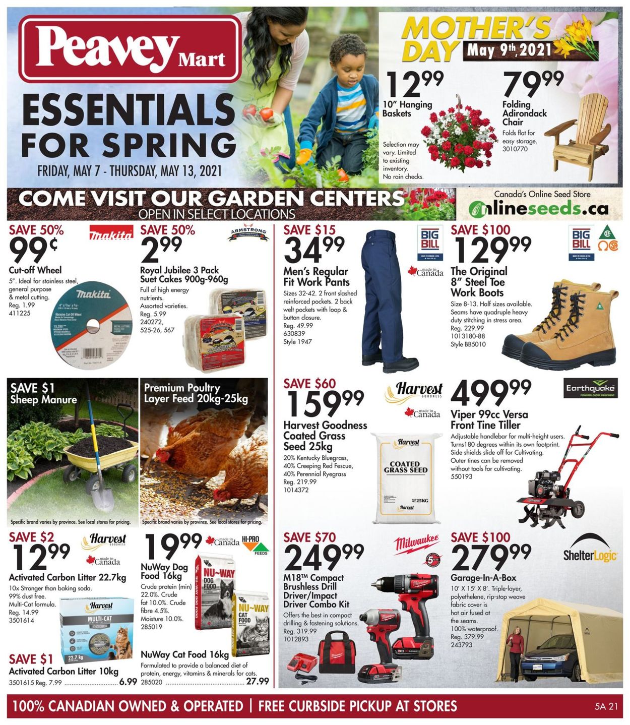 Peavey Mart Flyer from 05/07/2021