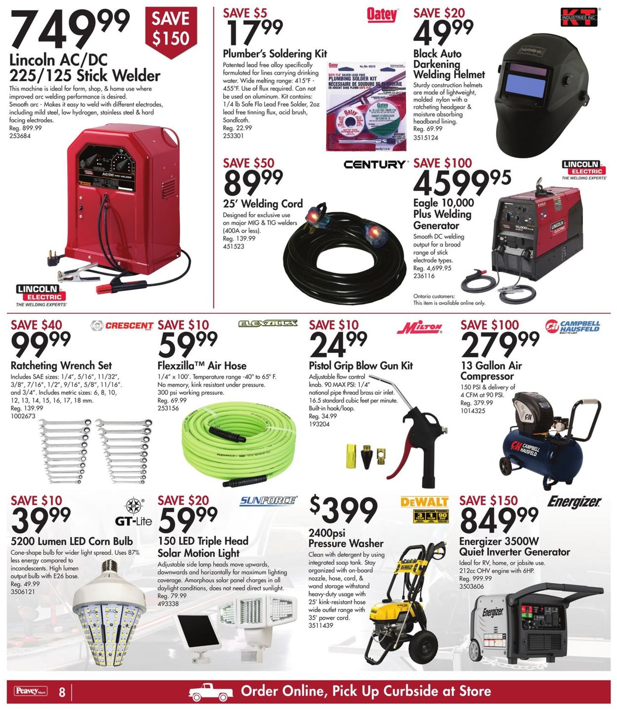 Peavey Mart Flyer from 07/16/2021
