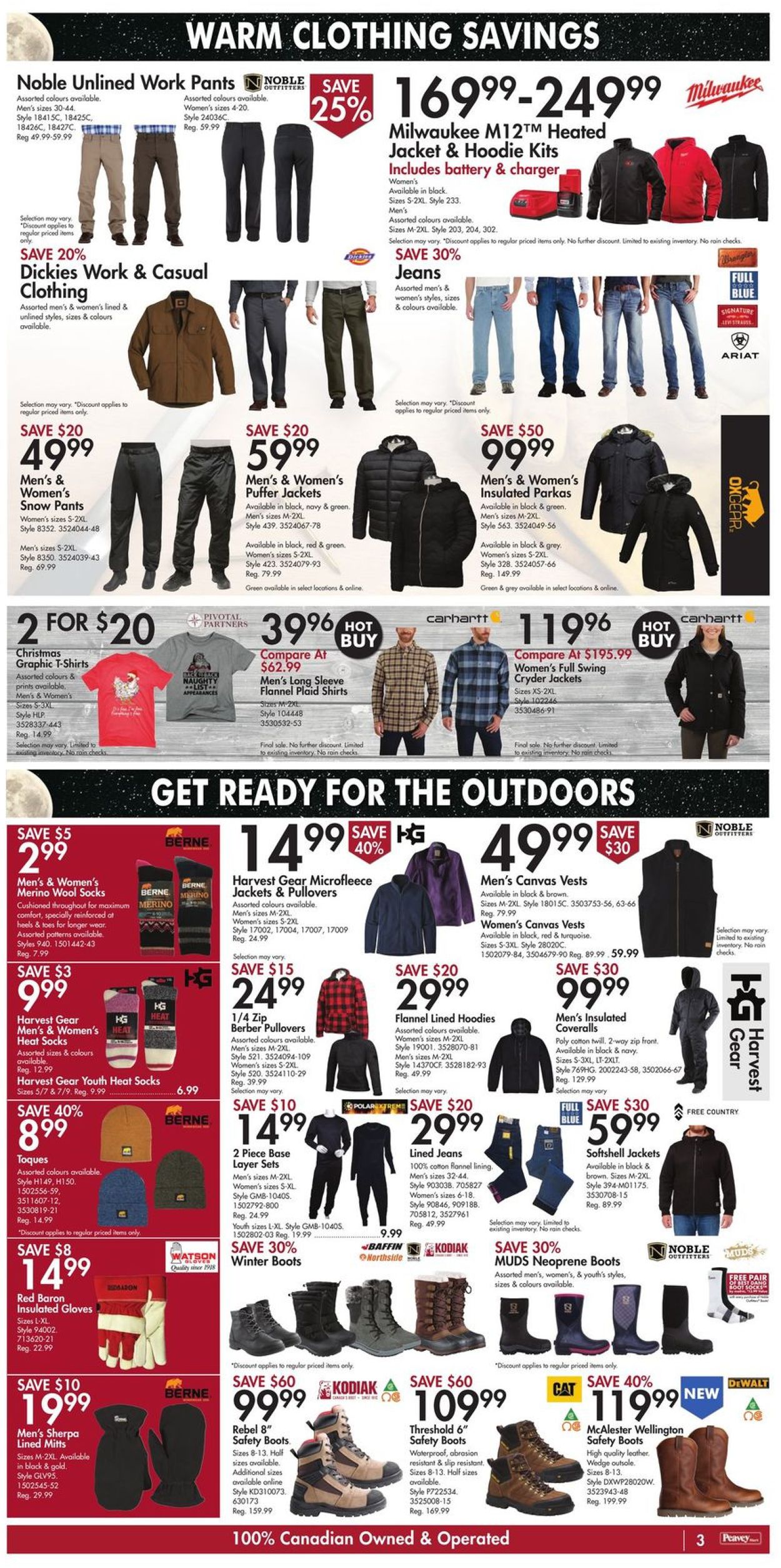 Peavey Mart Flyer from 11/25/2021