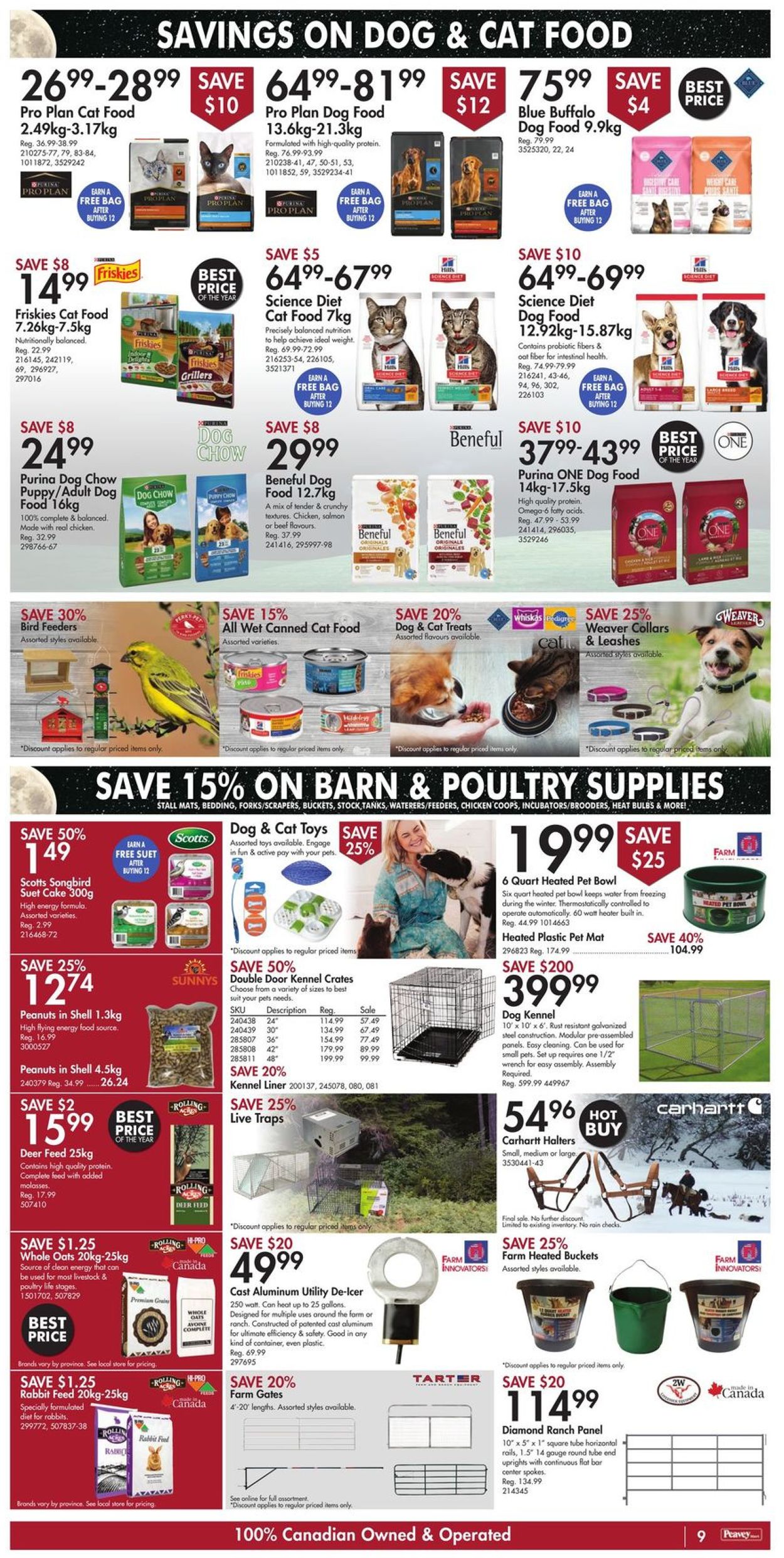 Peavey Mart Flyer from 11/25/2021