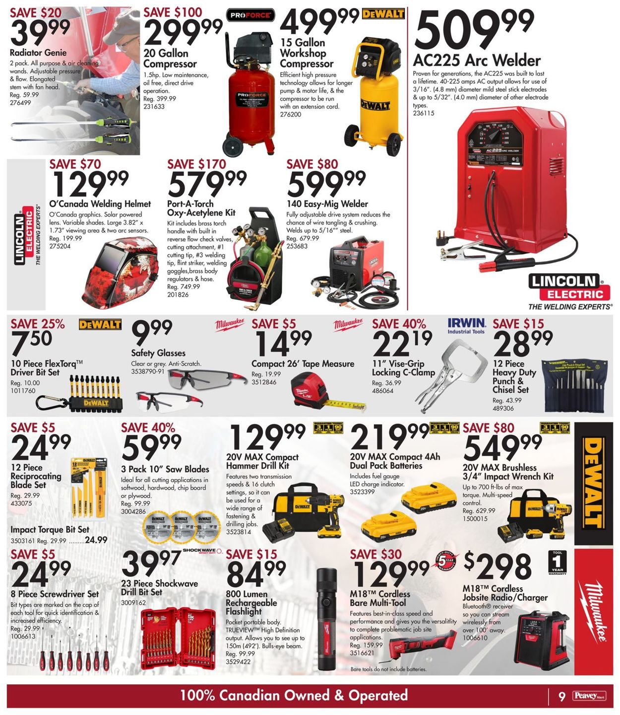 Peavey Mart Flyer from 12/30/2021