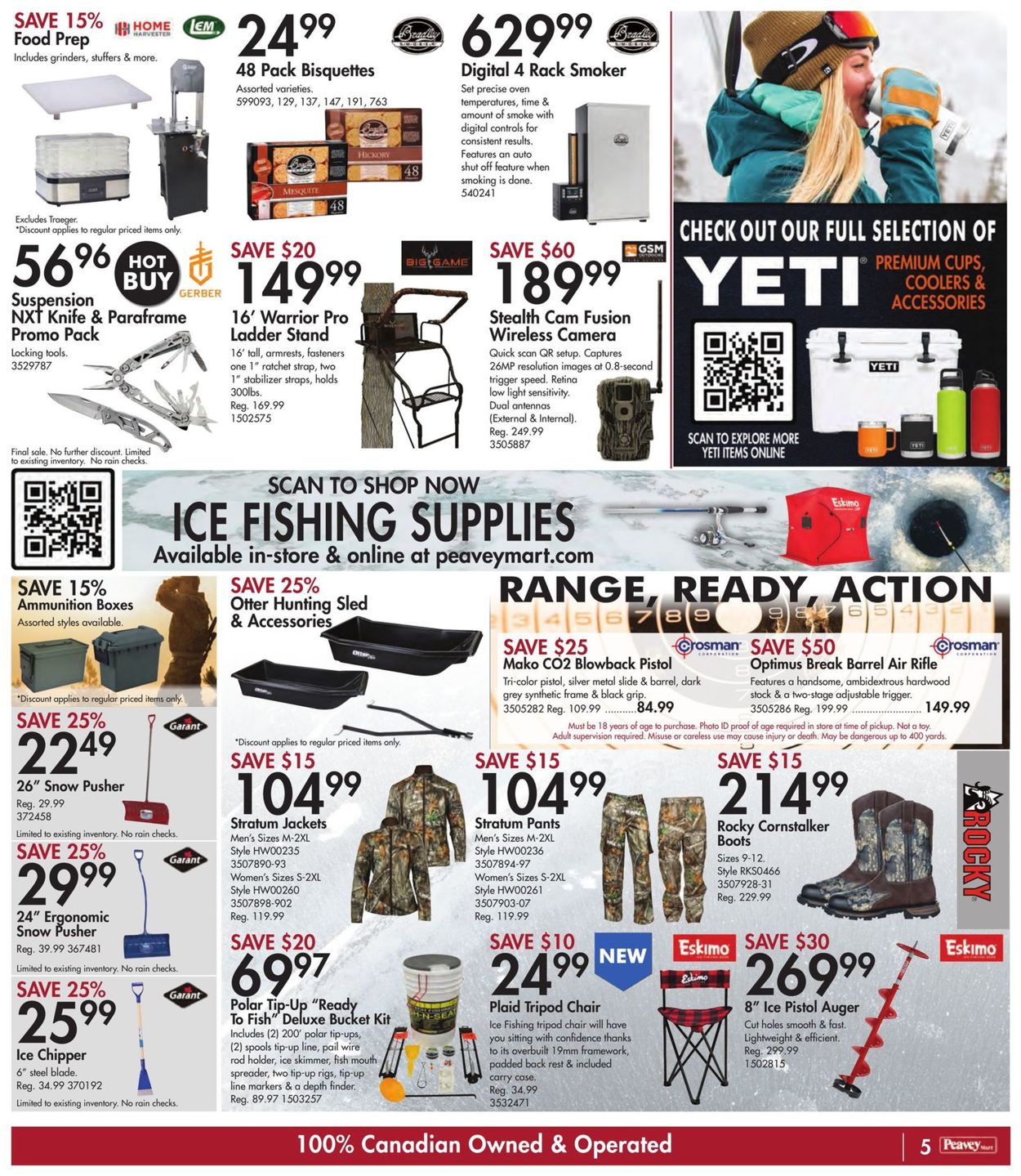 Peavey Mart Flyer from 01/07/2022