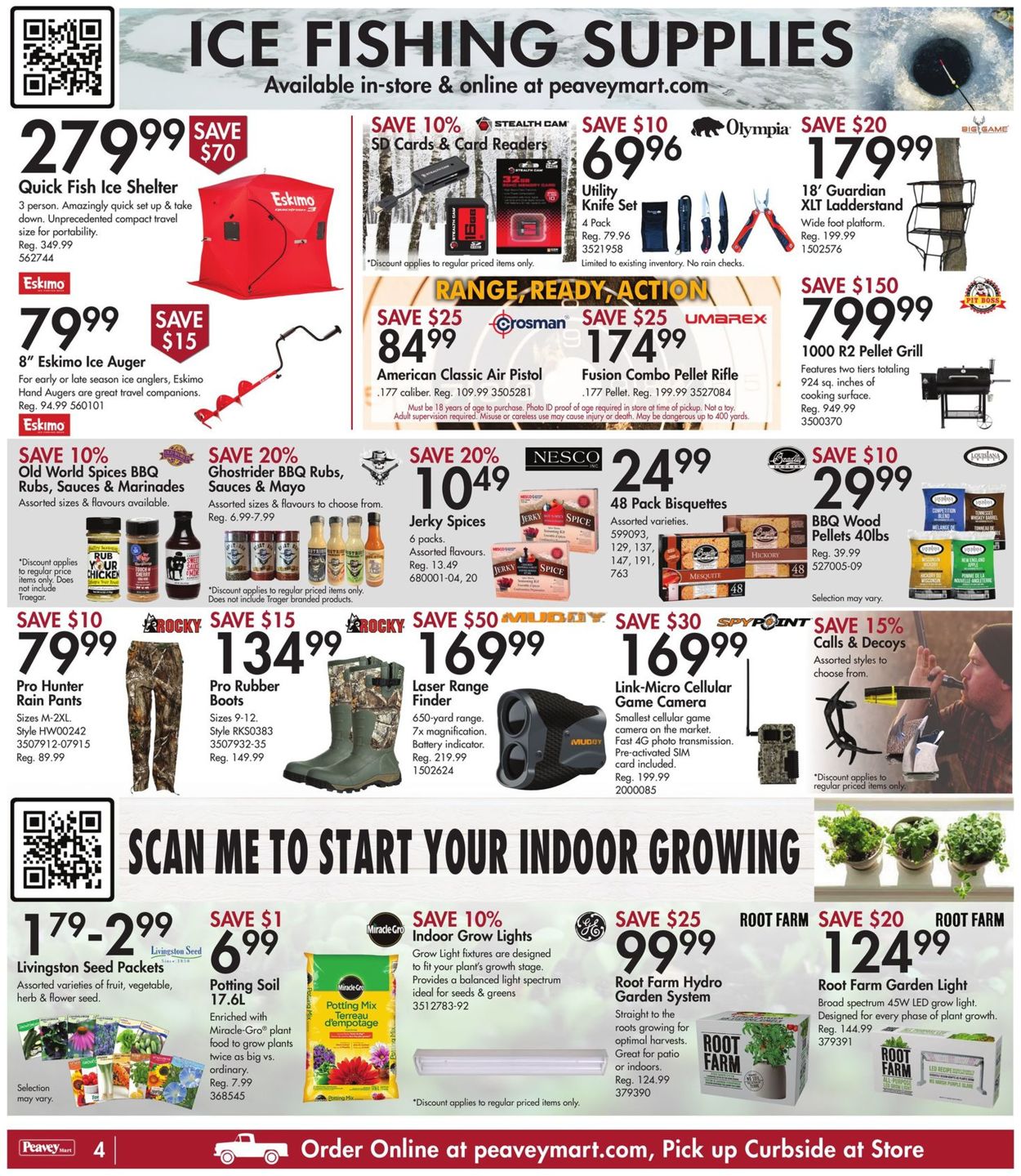 Peavey Mart Flyer from 01/21/2022