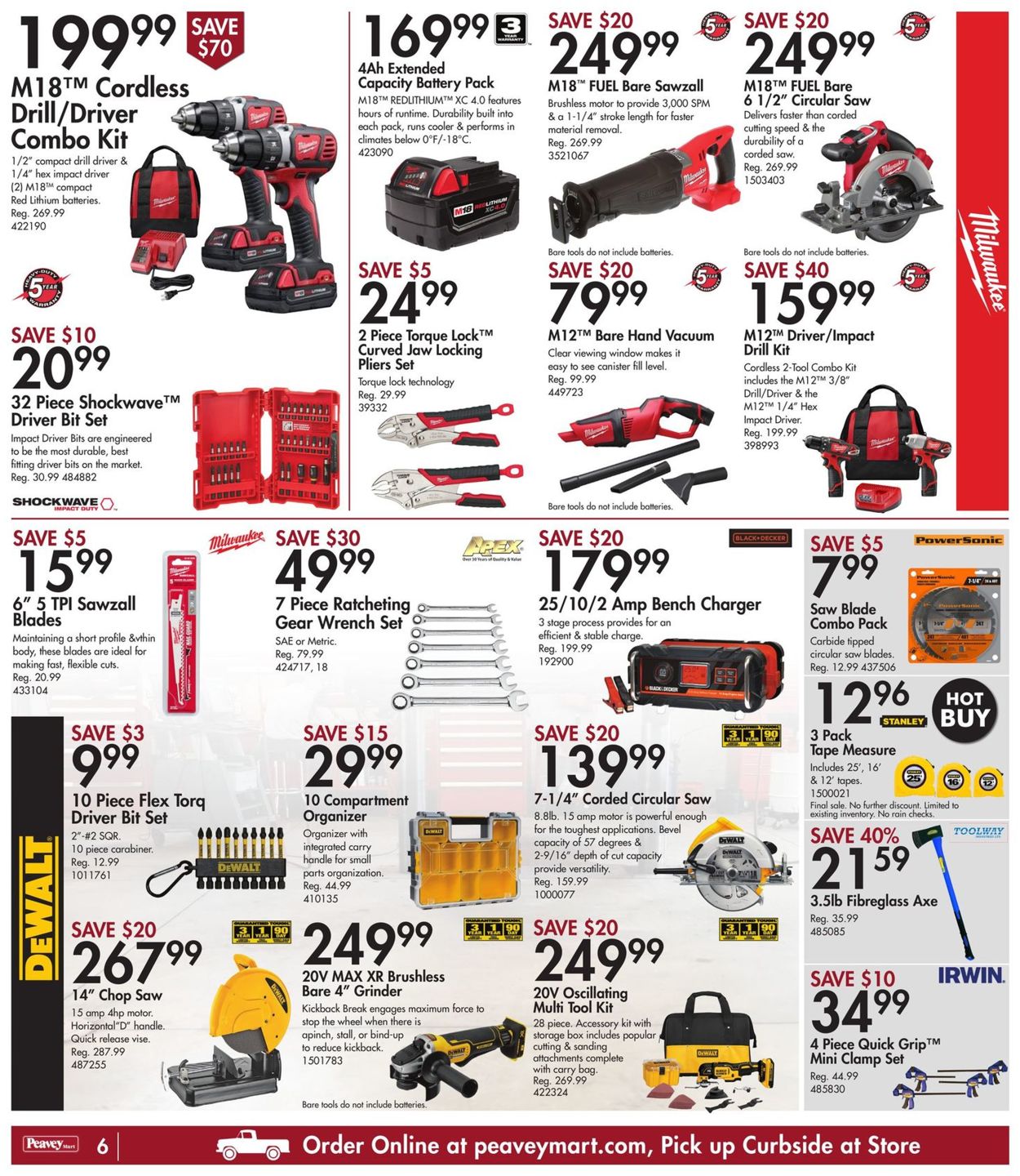 Peavey Mart Flyer from 01/28/2022