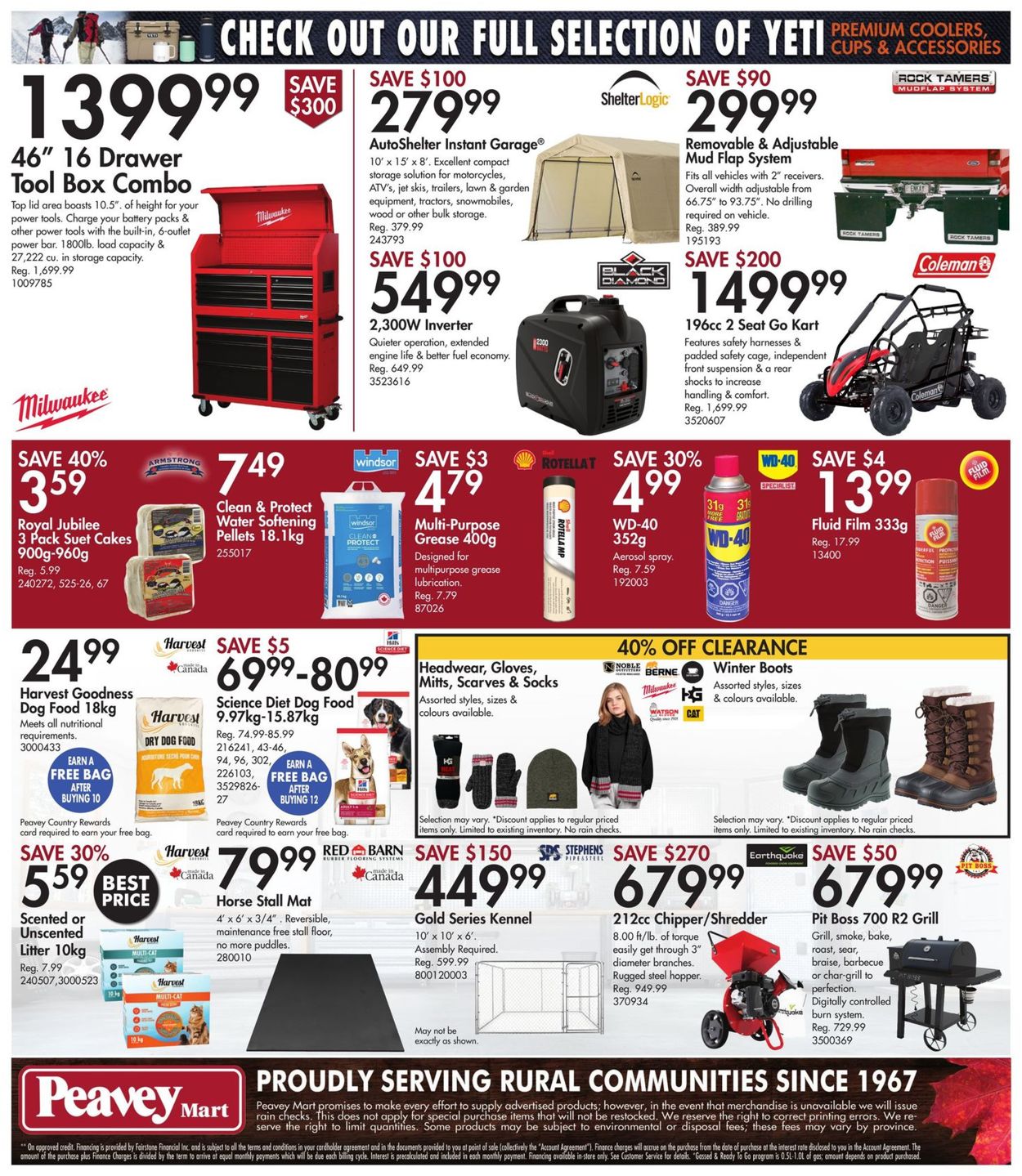 Peavey Mart Flyer from 02/11/2022