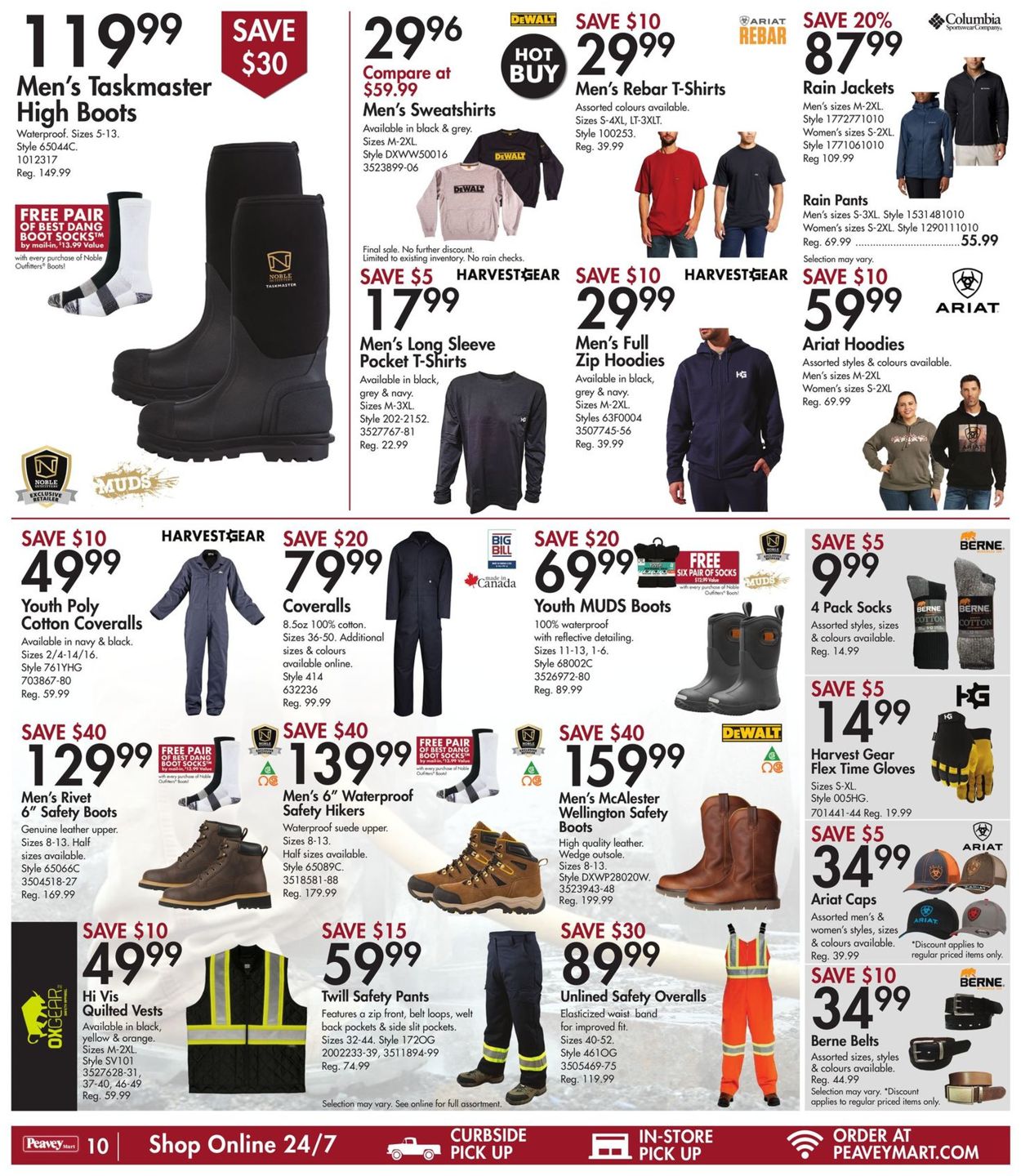 Peavey Mart Flyer from 03/18/2022