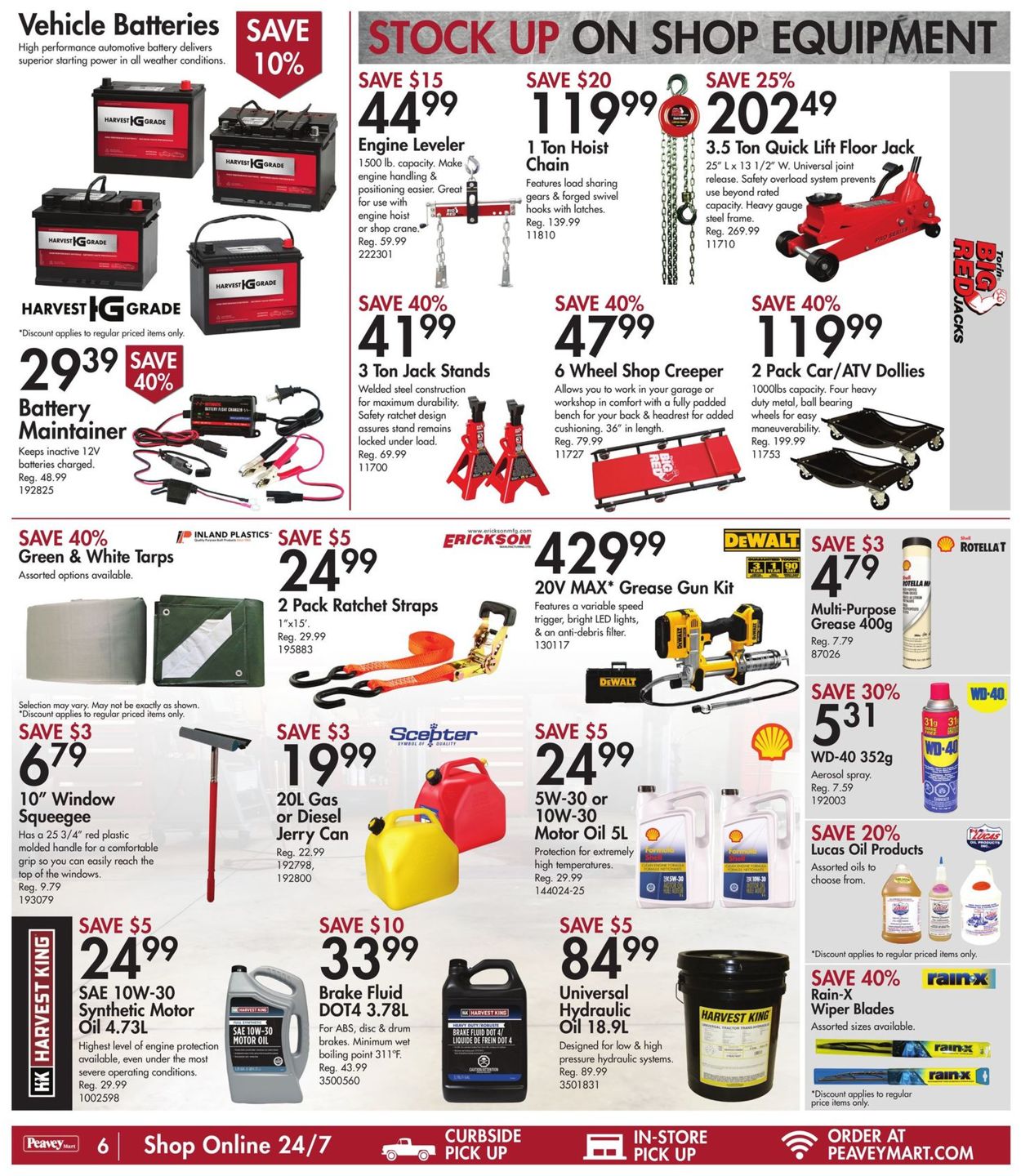 Peavey Mart Flyer from 04/14/2022
