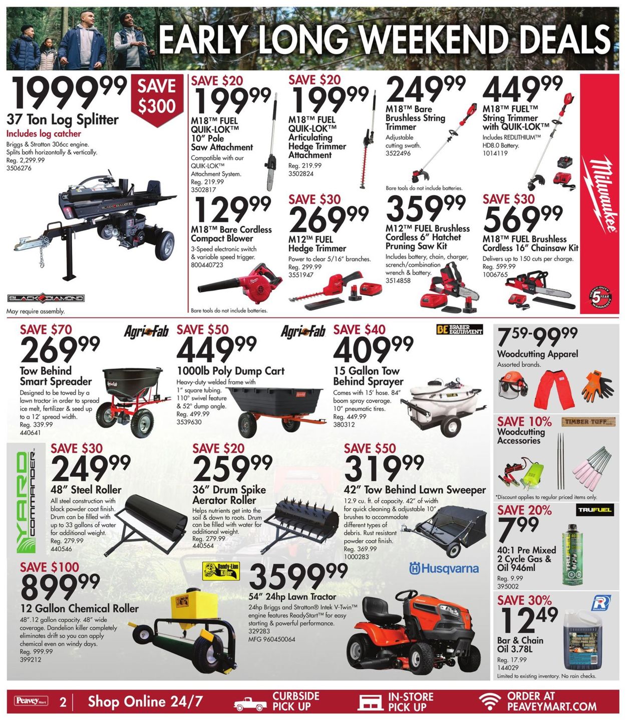 Peavey Mart Flyer from 05/13/2022