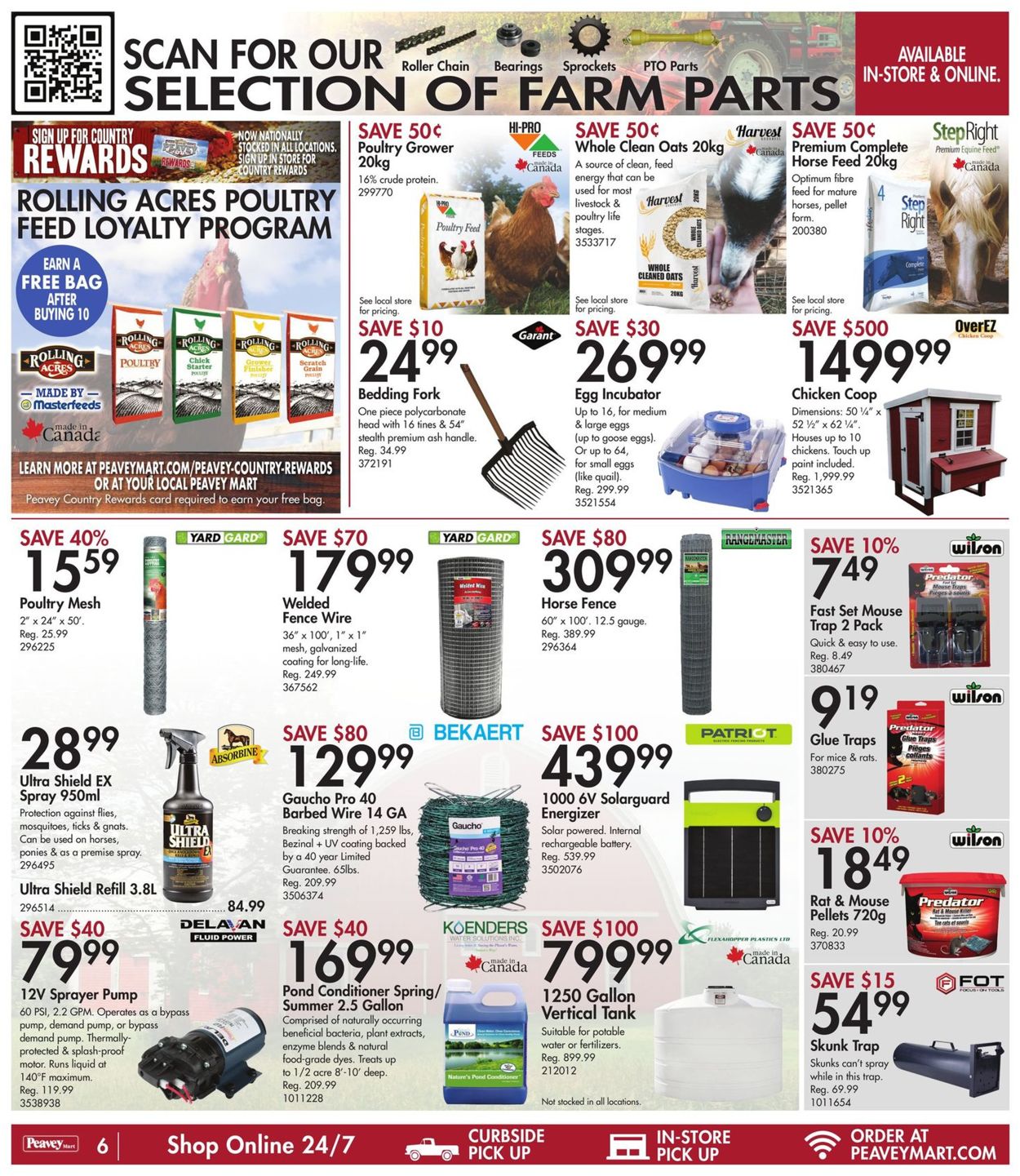 Peavey Mart Flyer from 05/13/2022