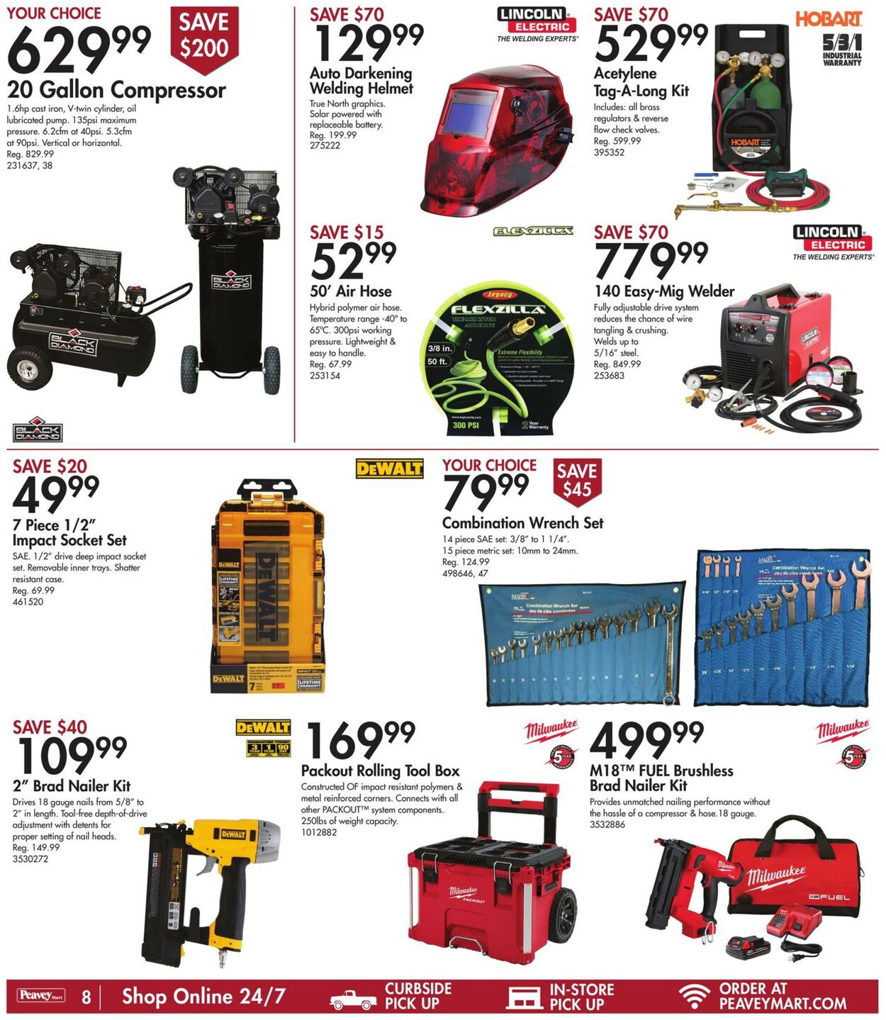 Peavey Mart Flyer from 10/28/2022