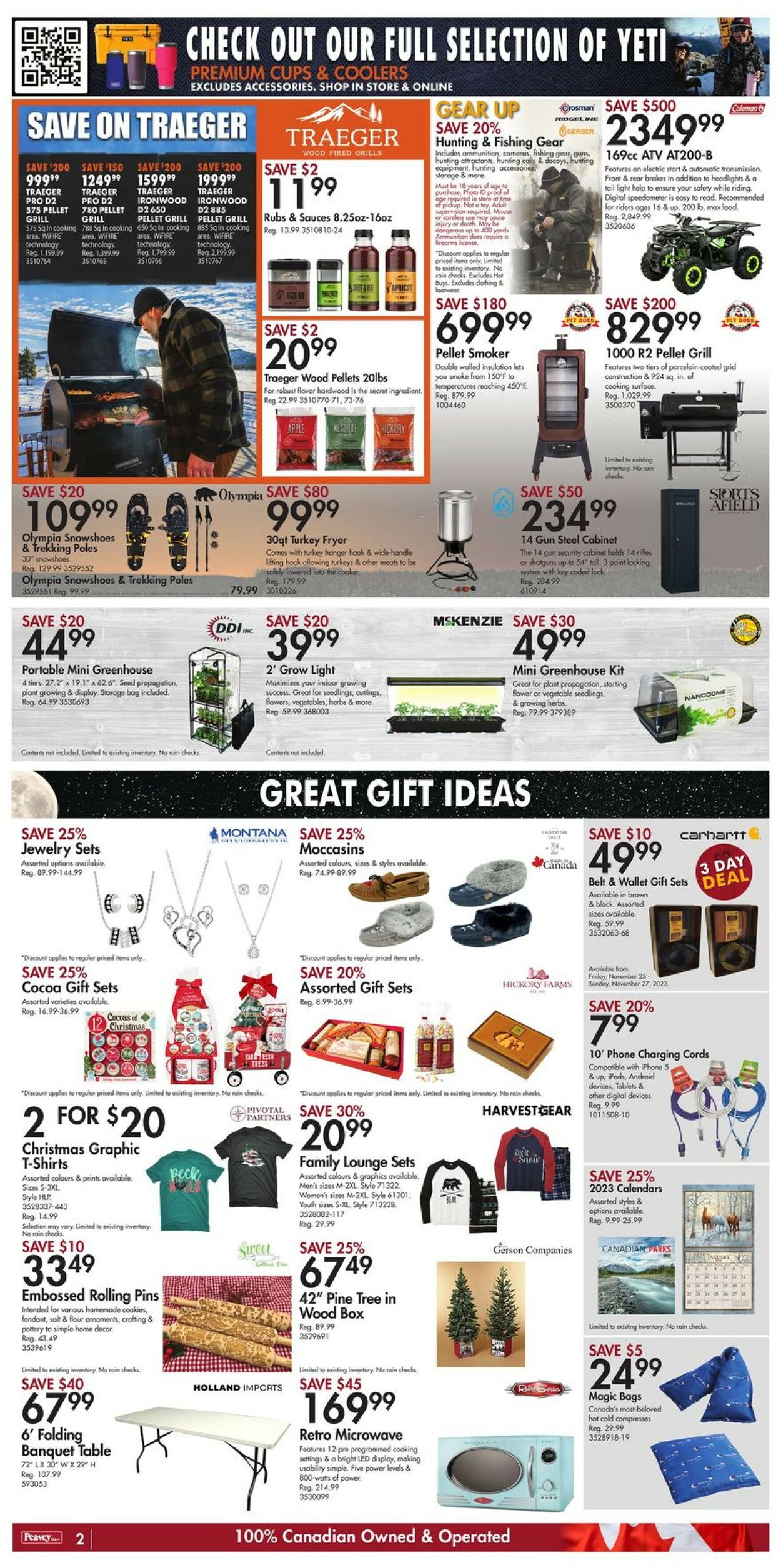 Peavey Mart Flyer from 11/24/2022