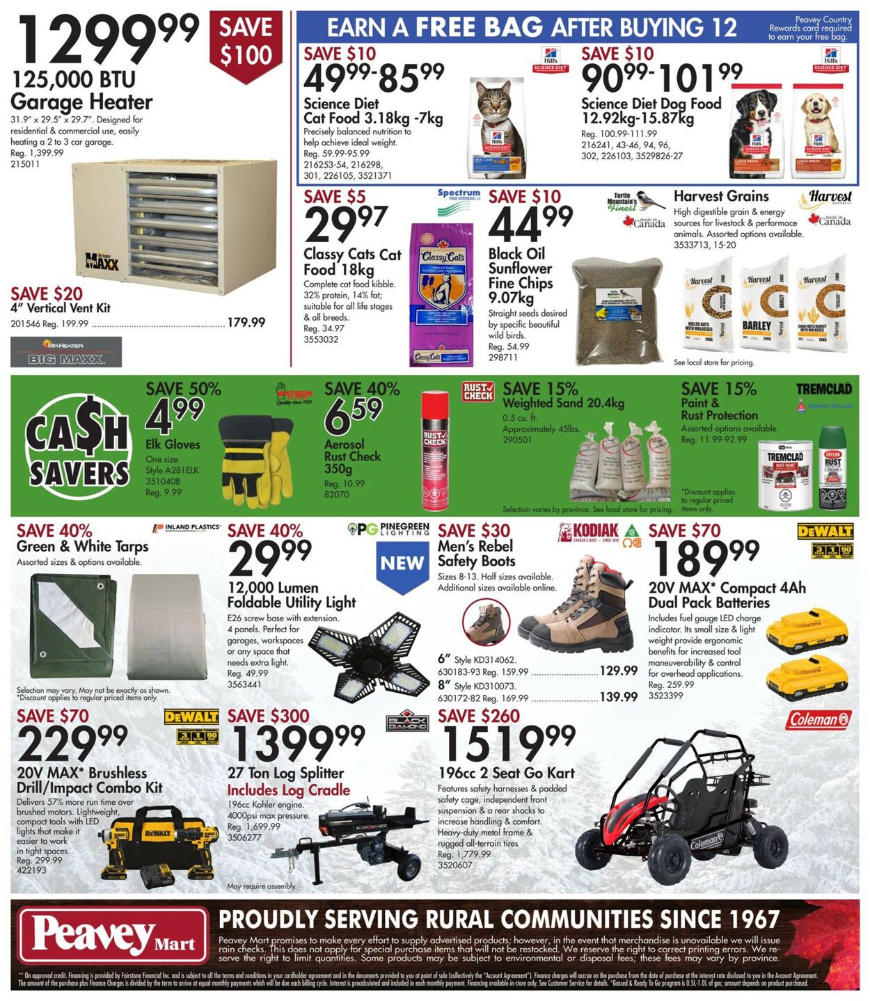 Peavey Mart Flyer from 02/10/2023