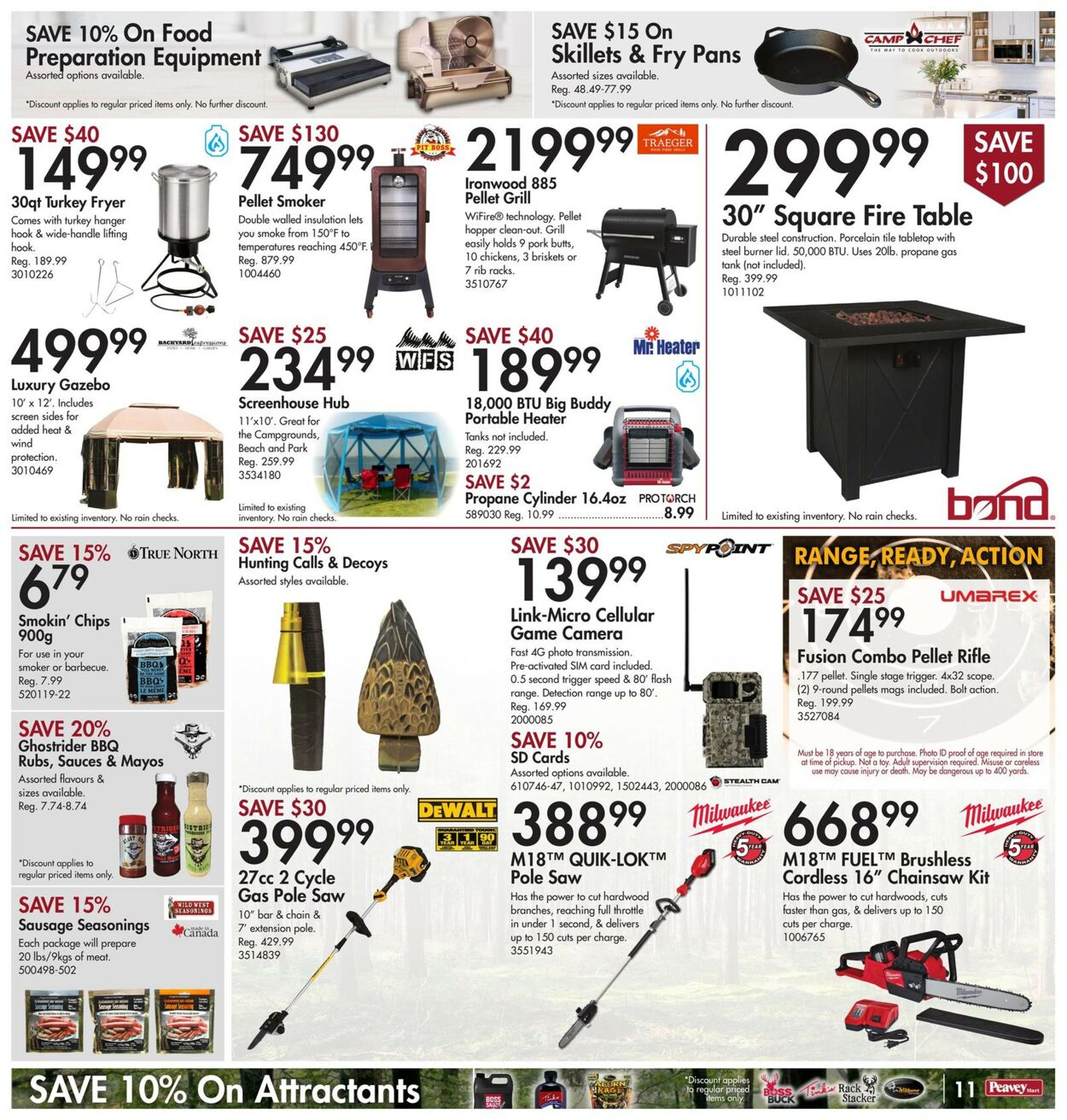 Peavey Mart Flyer from 03/24/2023