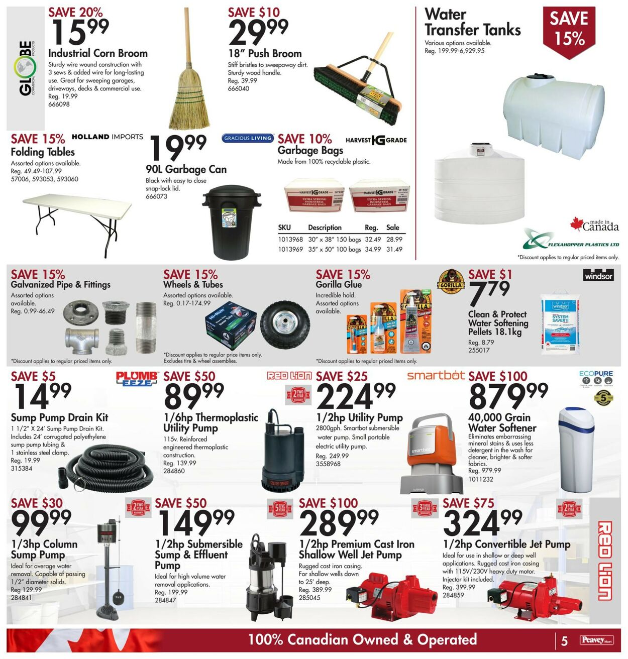 Peavey Mart Flyer from 03/31/2023