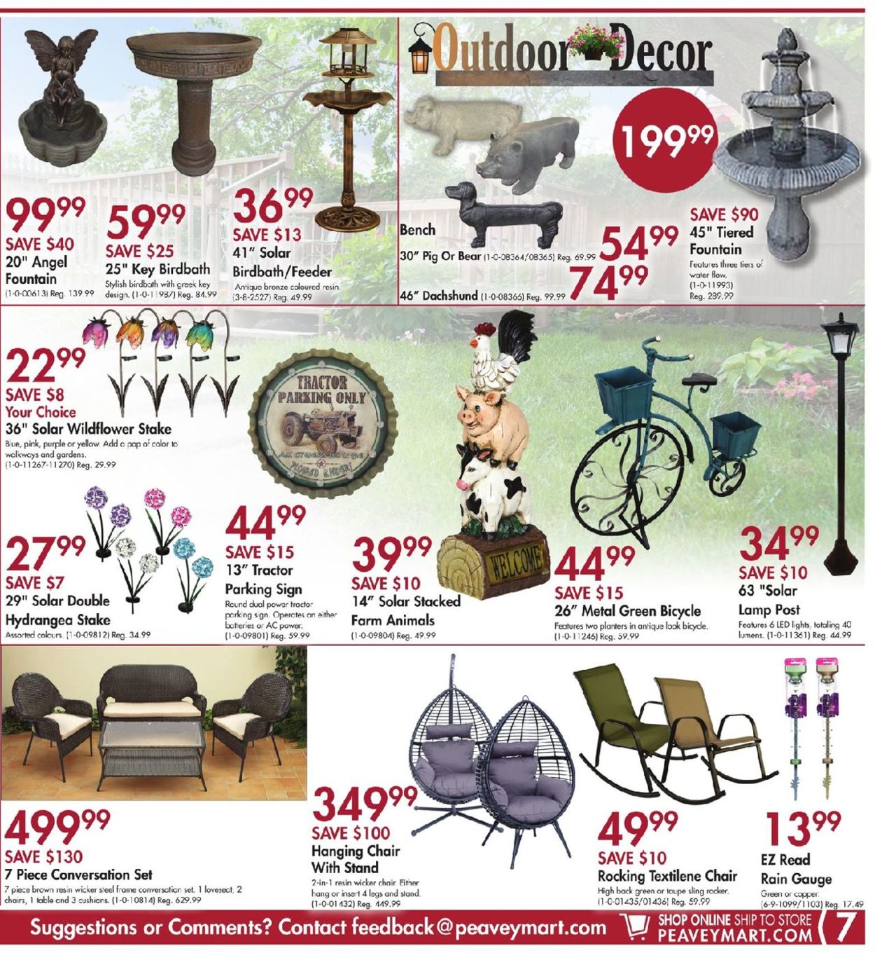 Peavey Mart Flyer from 05/17/2019