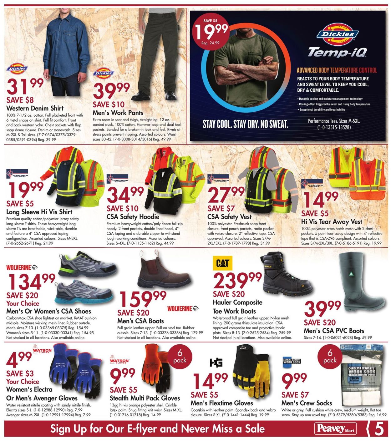 Peavey Mart Flyer from 05/31/2019