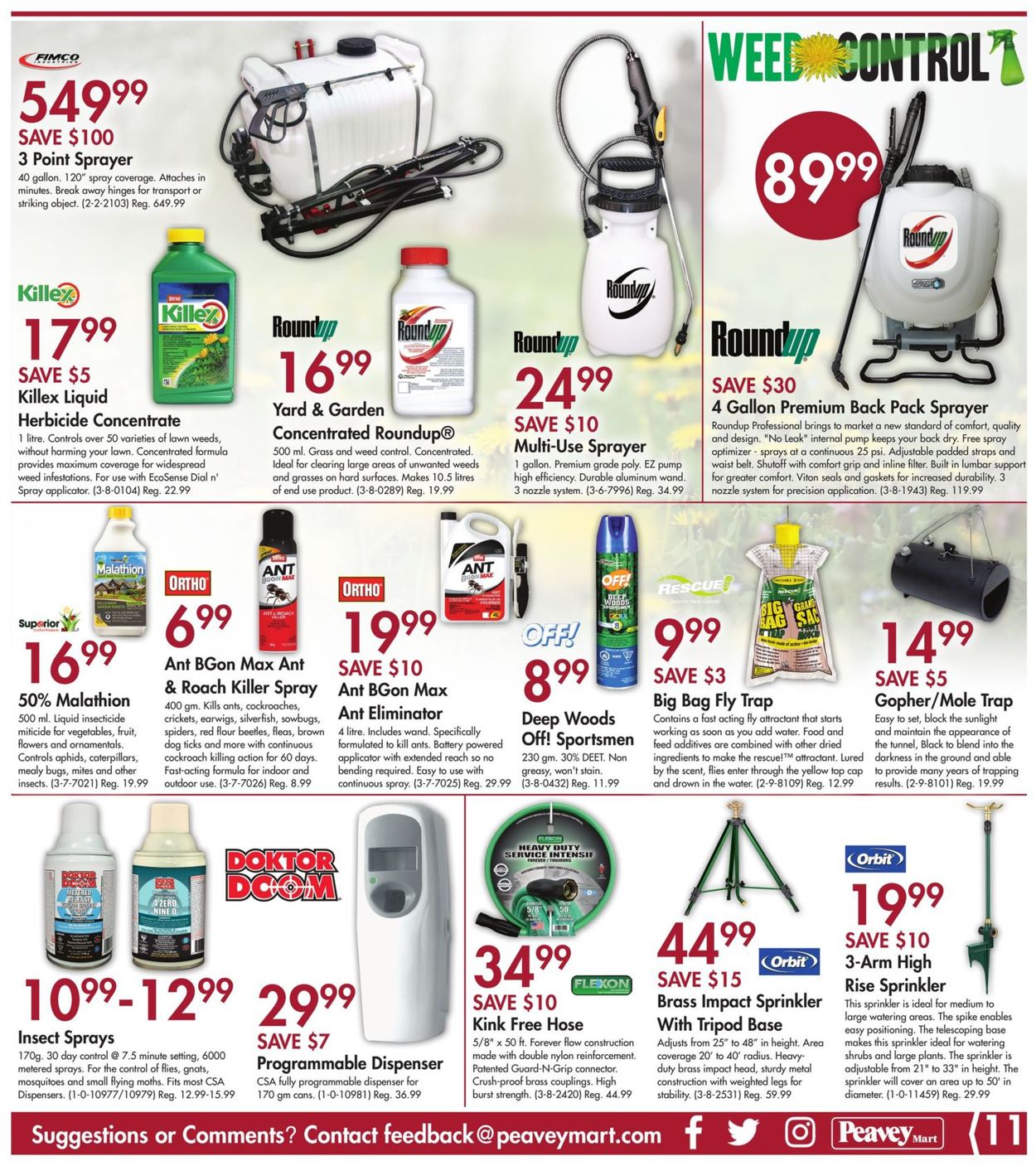Peavey Mart Flyer from 06/14/2019