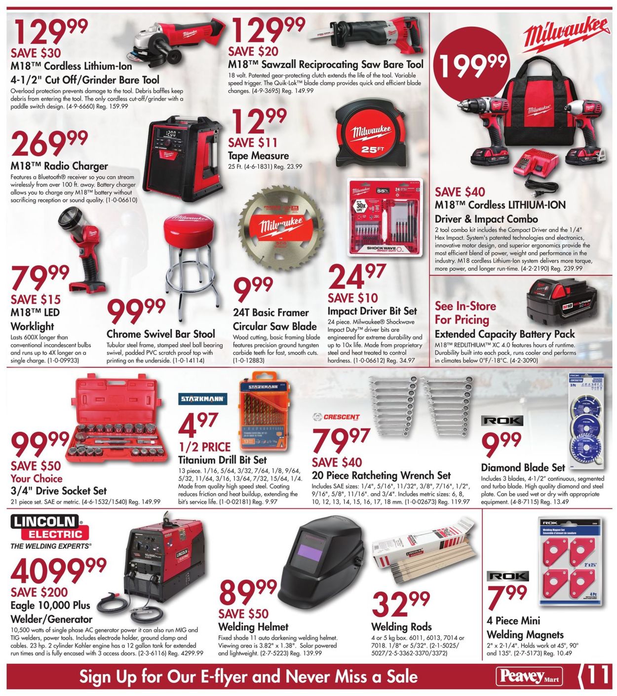 Peavey Mart Flyer from 06/28/2019