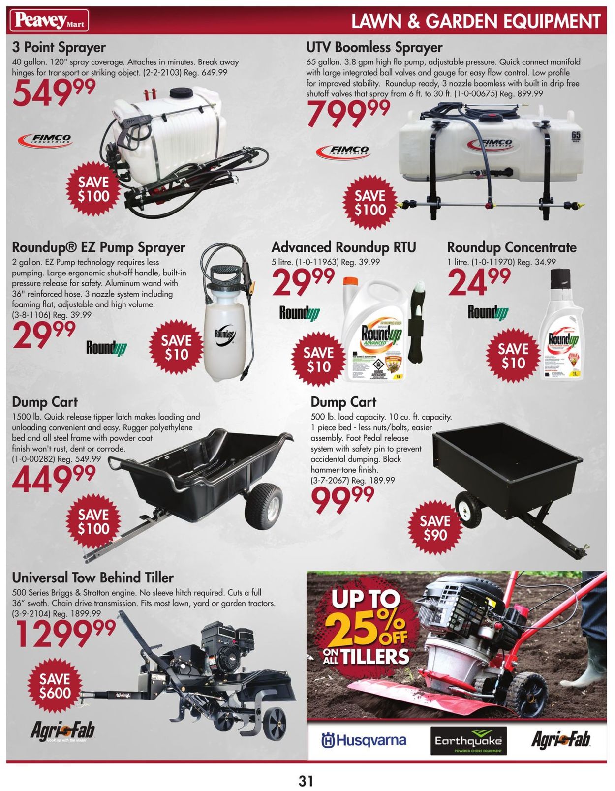 Peavey Mart Flyer from 07/02/2019