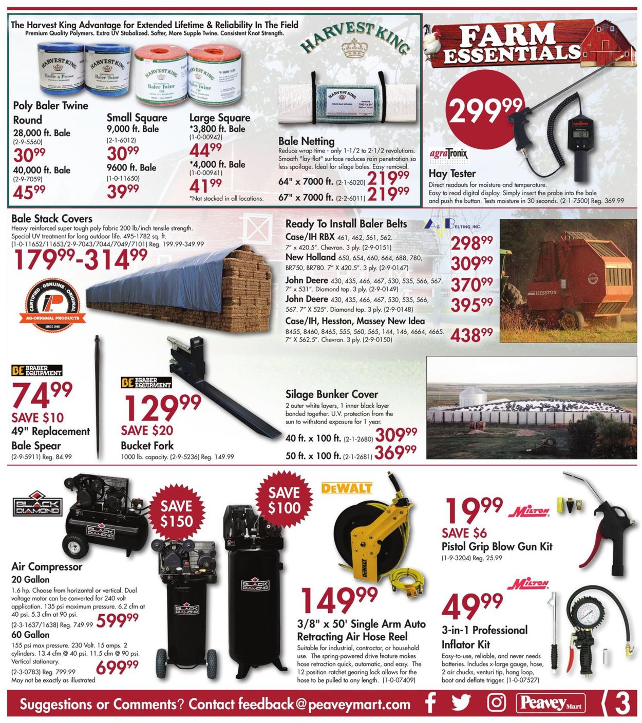 Peavey Mart Flyer from 07/12/2019