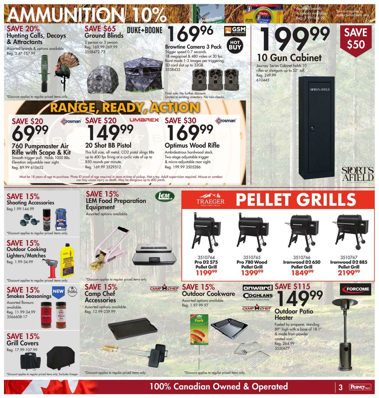 Peavey Mart Flyer from 09/15/2023