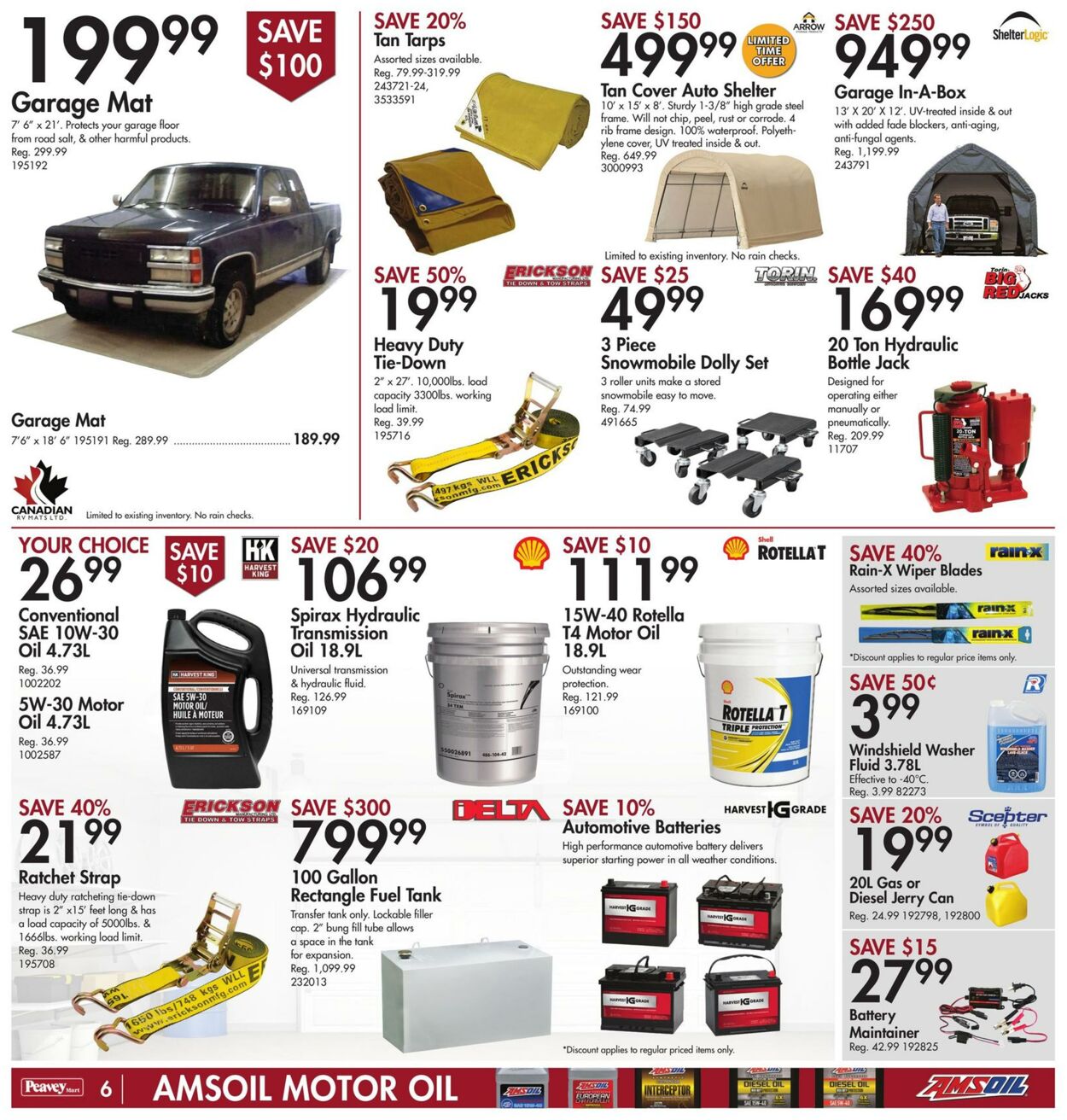 Peavey Mart Flyer from 09/15/2023