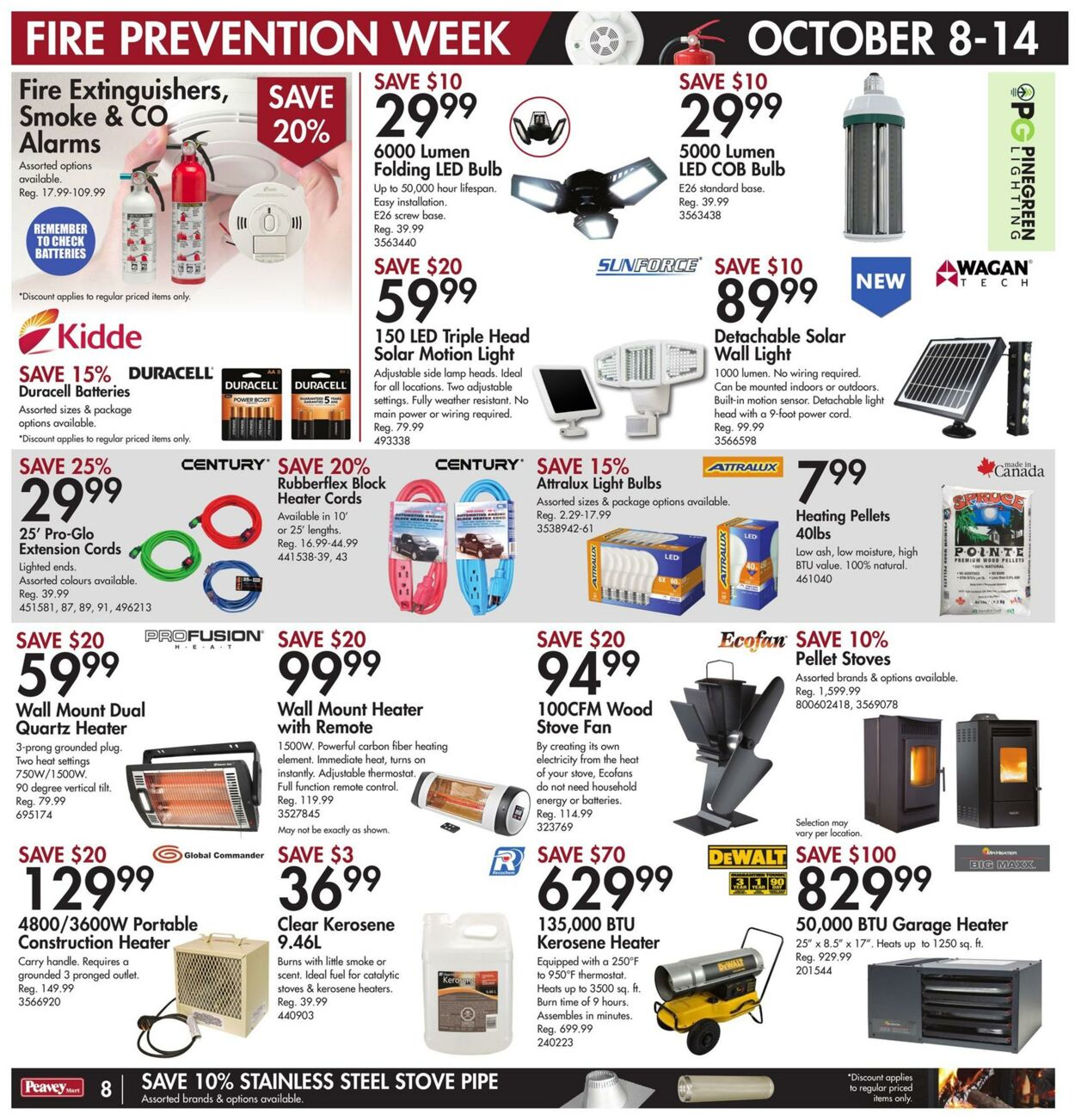 Peavey Mart Flyer from 10/05/2023