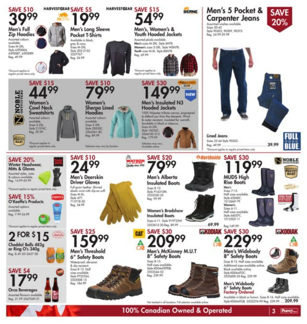 Peavey Mart Flyer from 10/27/2023