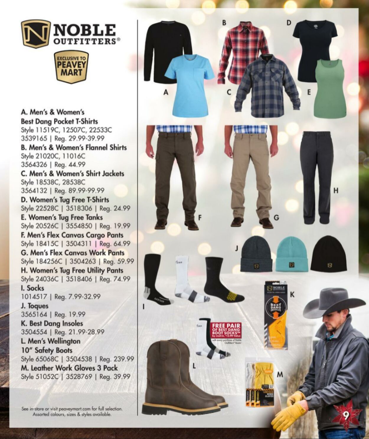 Peavey Mart Flyer from 11/16/2023